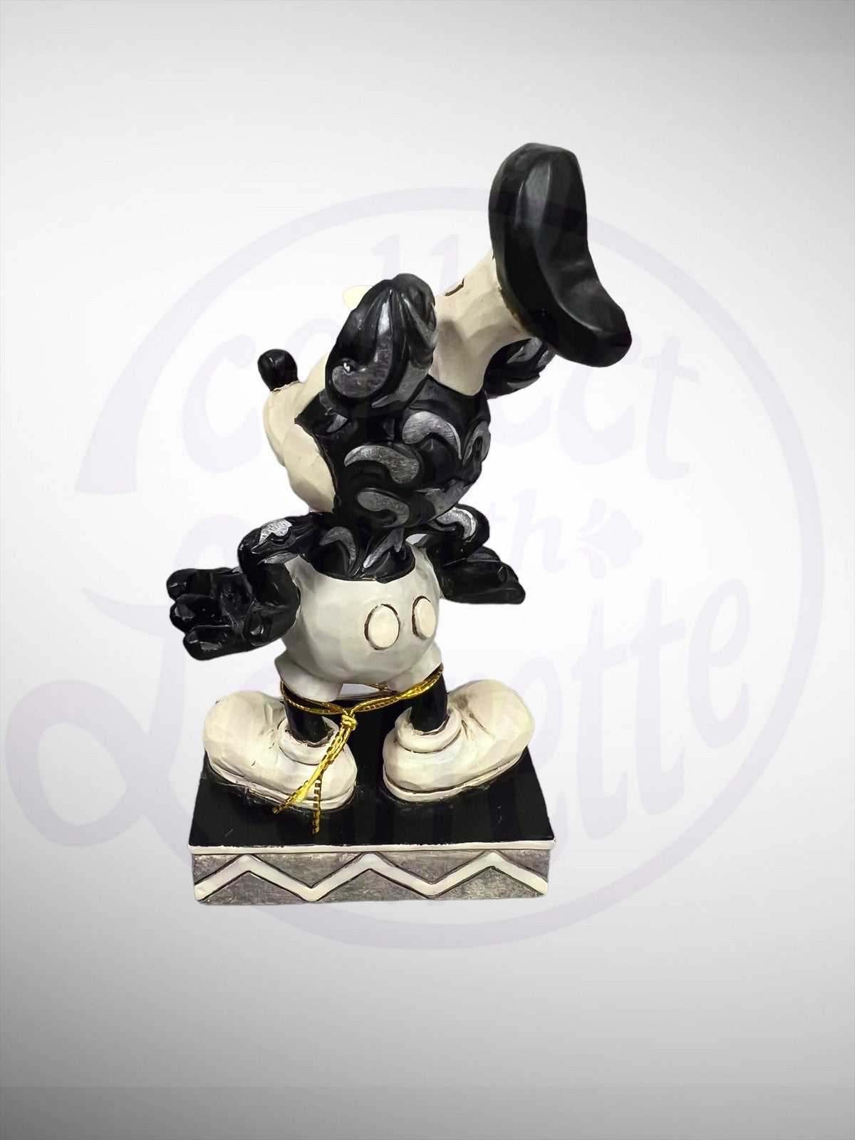 Jim Shore Disney Traditions - The Original Mickey Mouse Steamboat Willie Figurine (No Box)