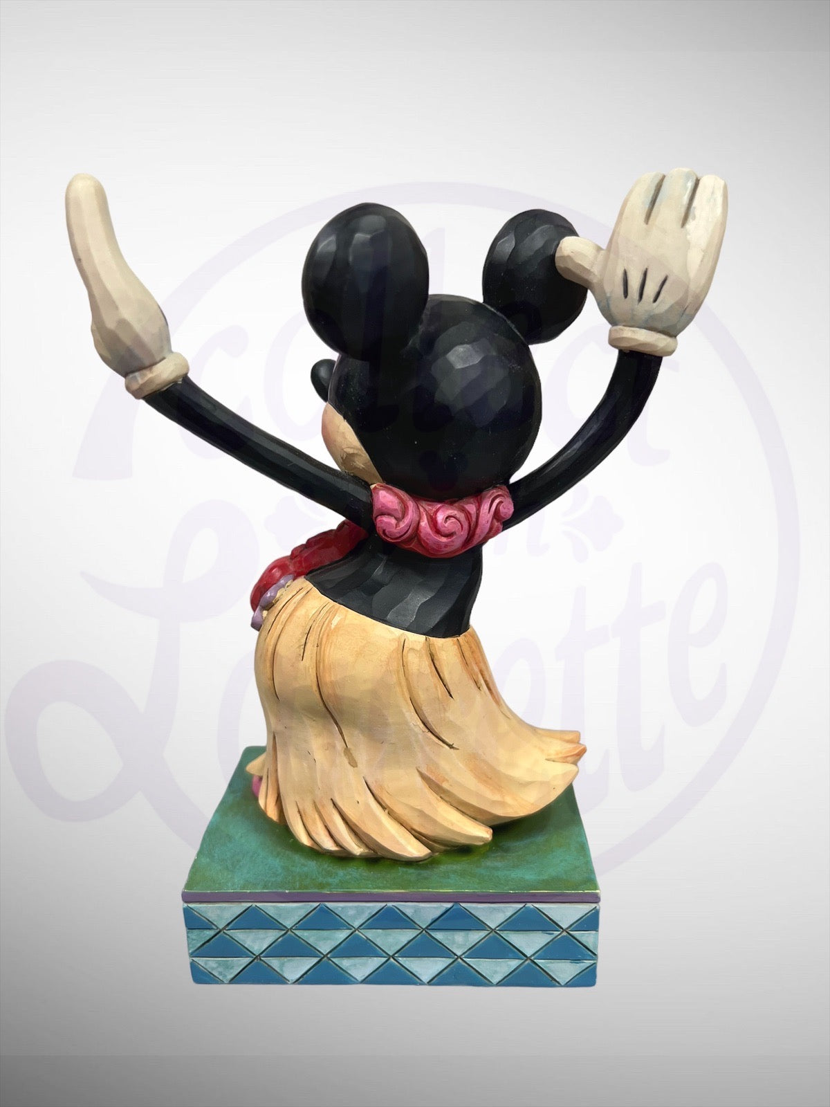 Jim Shore Disney Traditions - Holiday Hula Minnie Mouse Figurine (No Box)