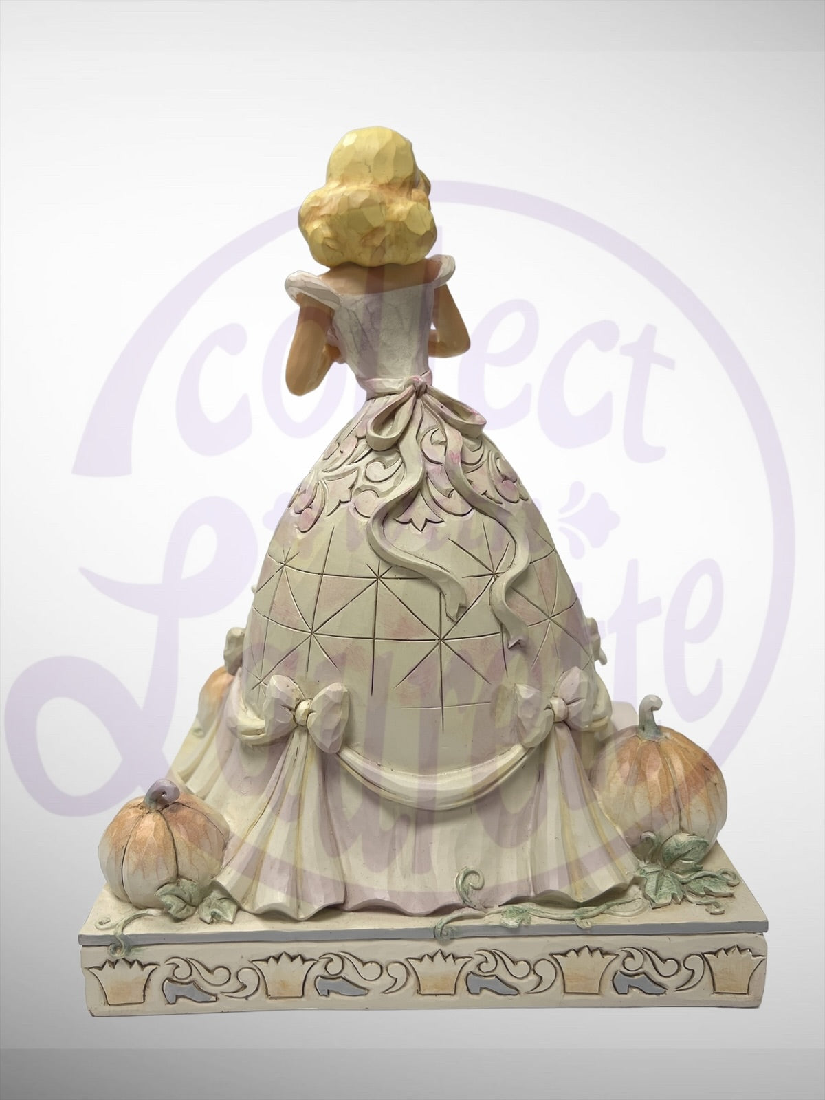 Jim Shore Disney Traditions - Darling Dreamer Cinderella White Woodland Figurine (no box)