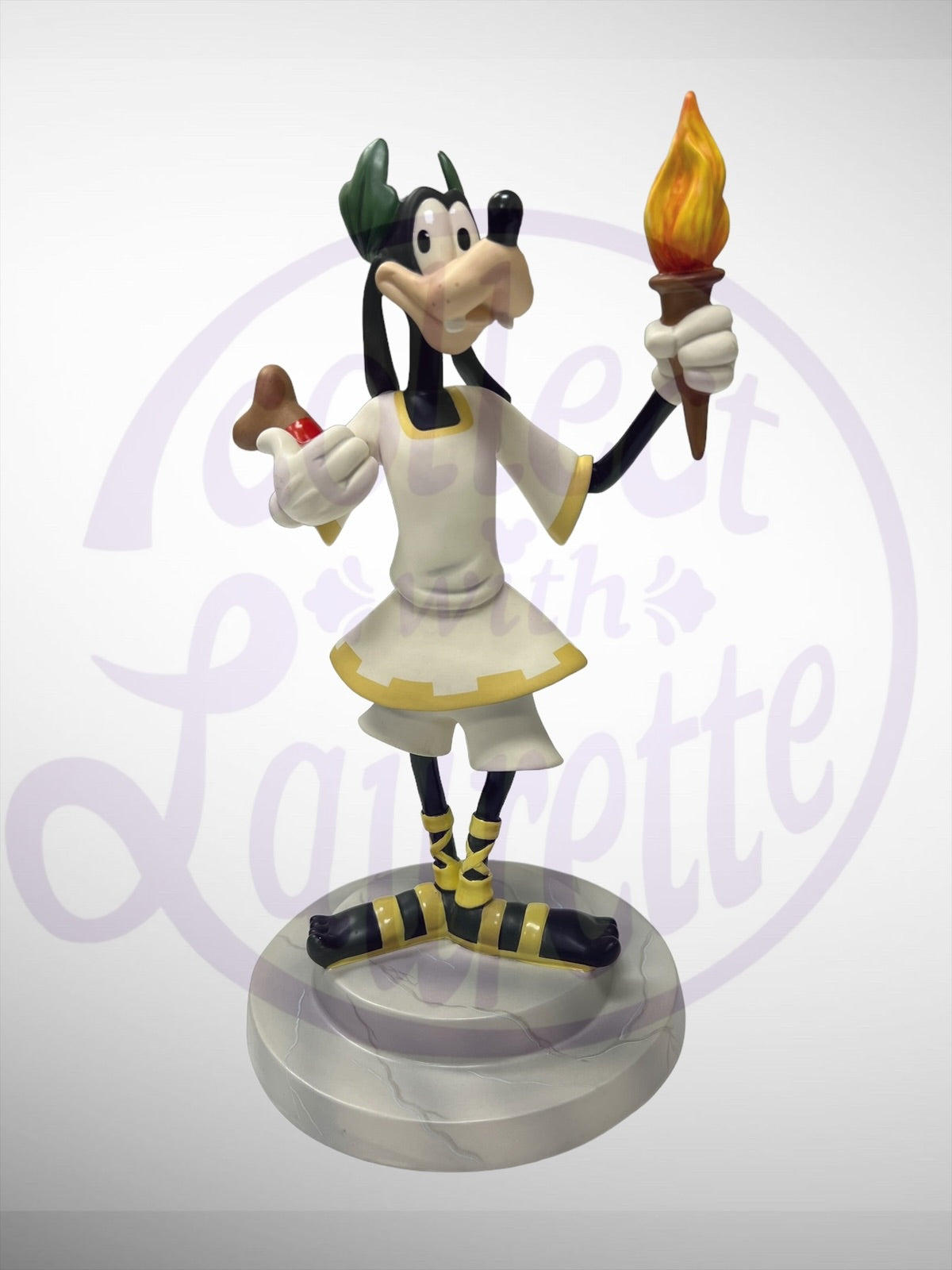 Walt Disney Classics Collection - WDCC Torchbearer Goofy Olympic Champ Figurine (No Box)