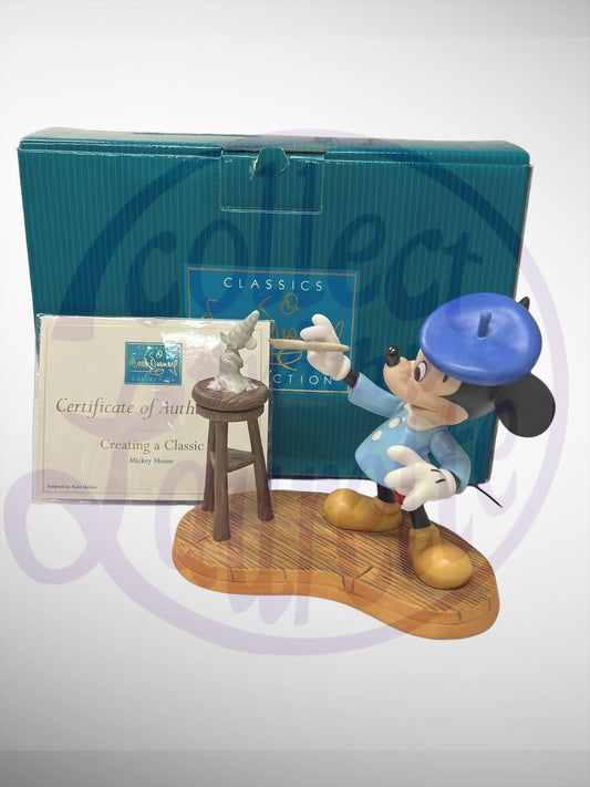 Walt Disney Classics Collection - WDCC Creating a Classic Mickey Mouse Sculpting Mickey Figurine