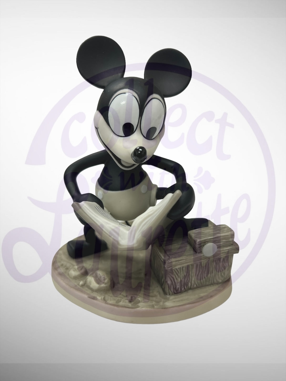 Walt Disney Classics Collection - WDCC How to Fly Mickey Mouse Plane Crazy  Figurine