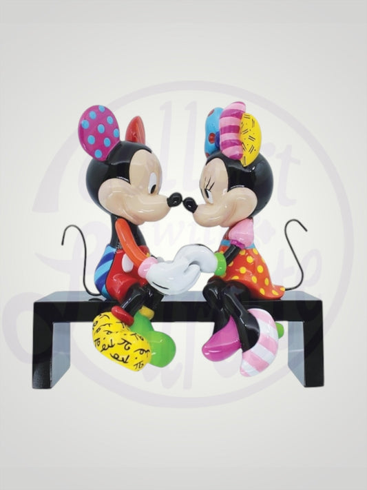 Disney by Britto Collection -Mickey and Minnie Love Figurine