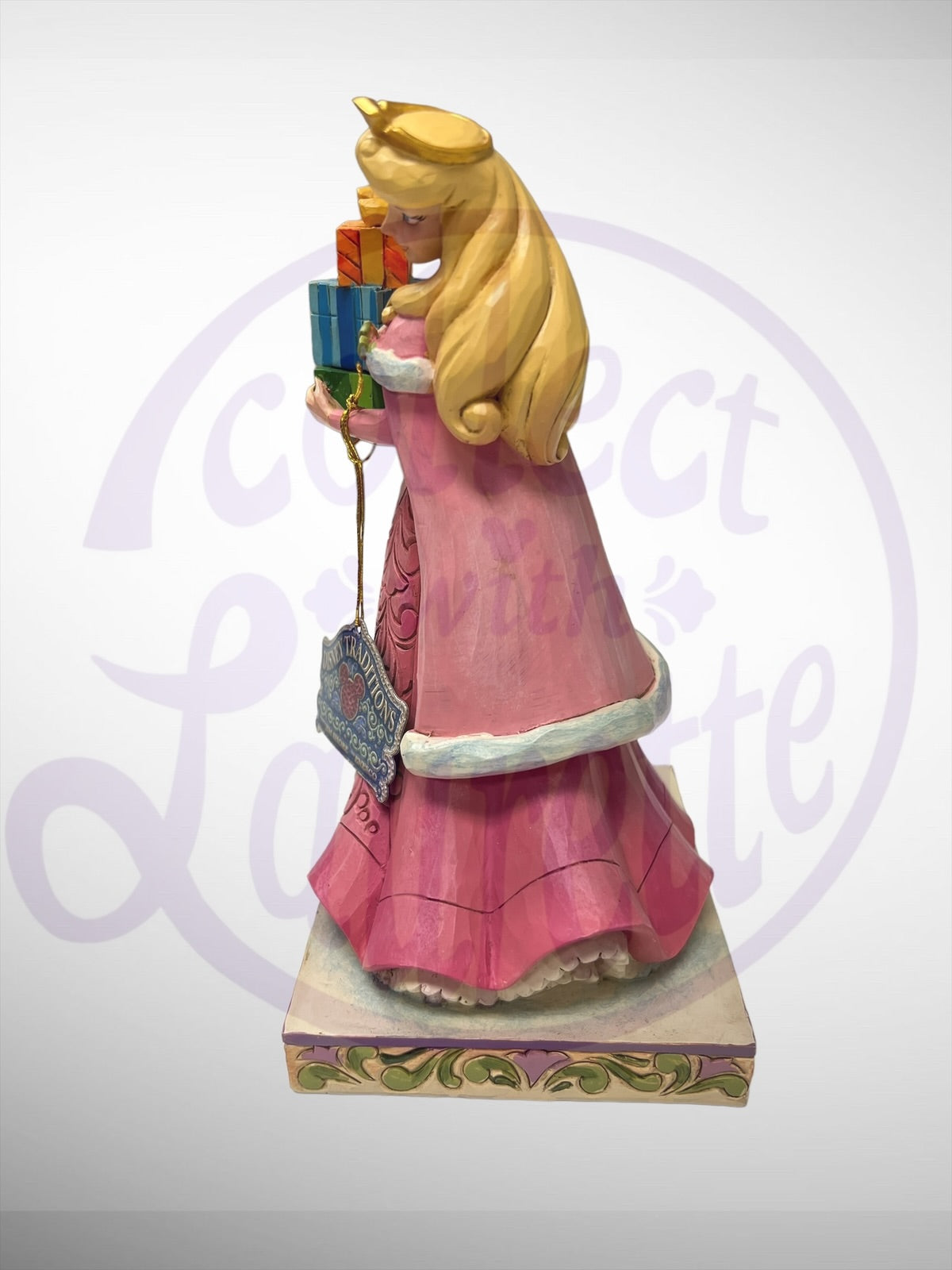 Jim Shore Disney Traditions - Gifts of Joy Aurora Christmas Holiday Gift Figurine