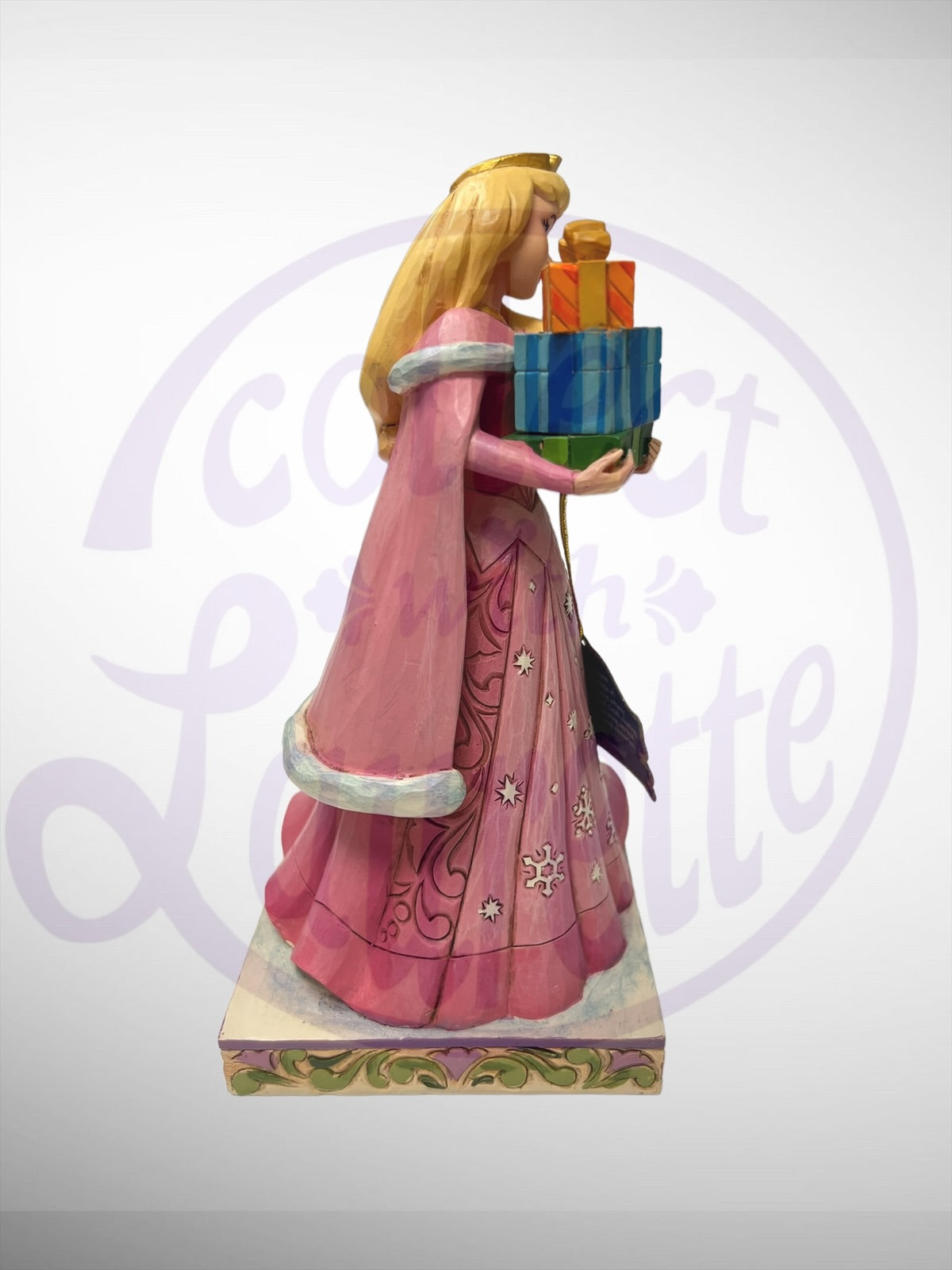 Jim Shore Disney Traditions - Gifts of Joy Aurora Christmas Holiday Gift Figurine