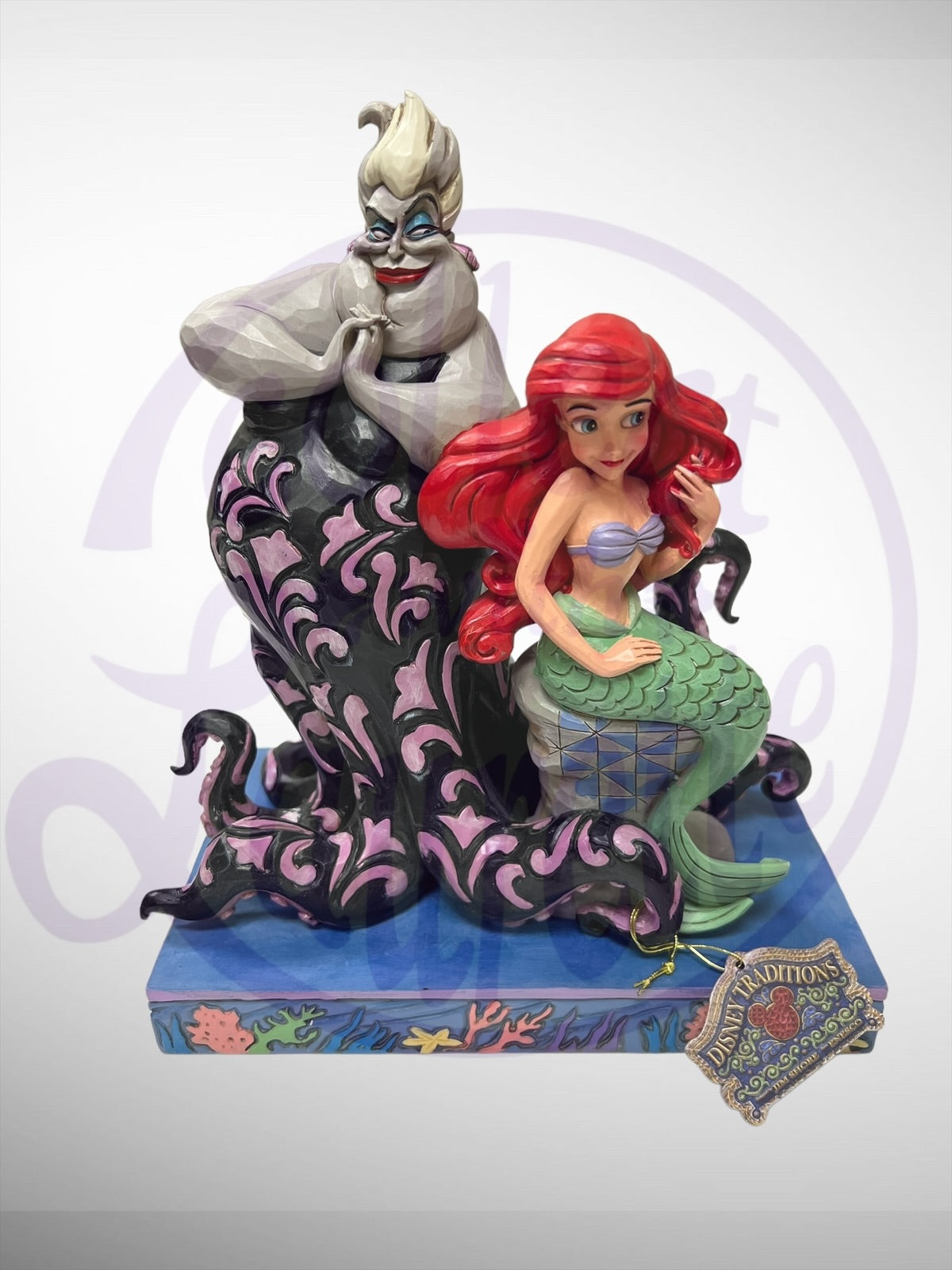 Jim Shore Disney Traditions - Wicked and Wishful Ariel Ursula Figurine