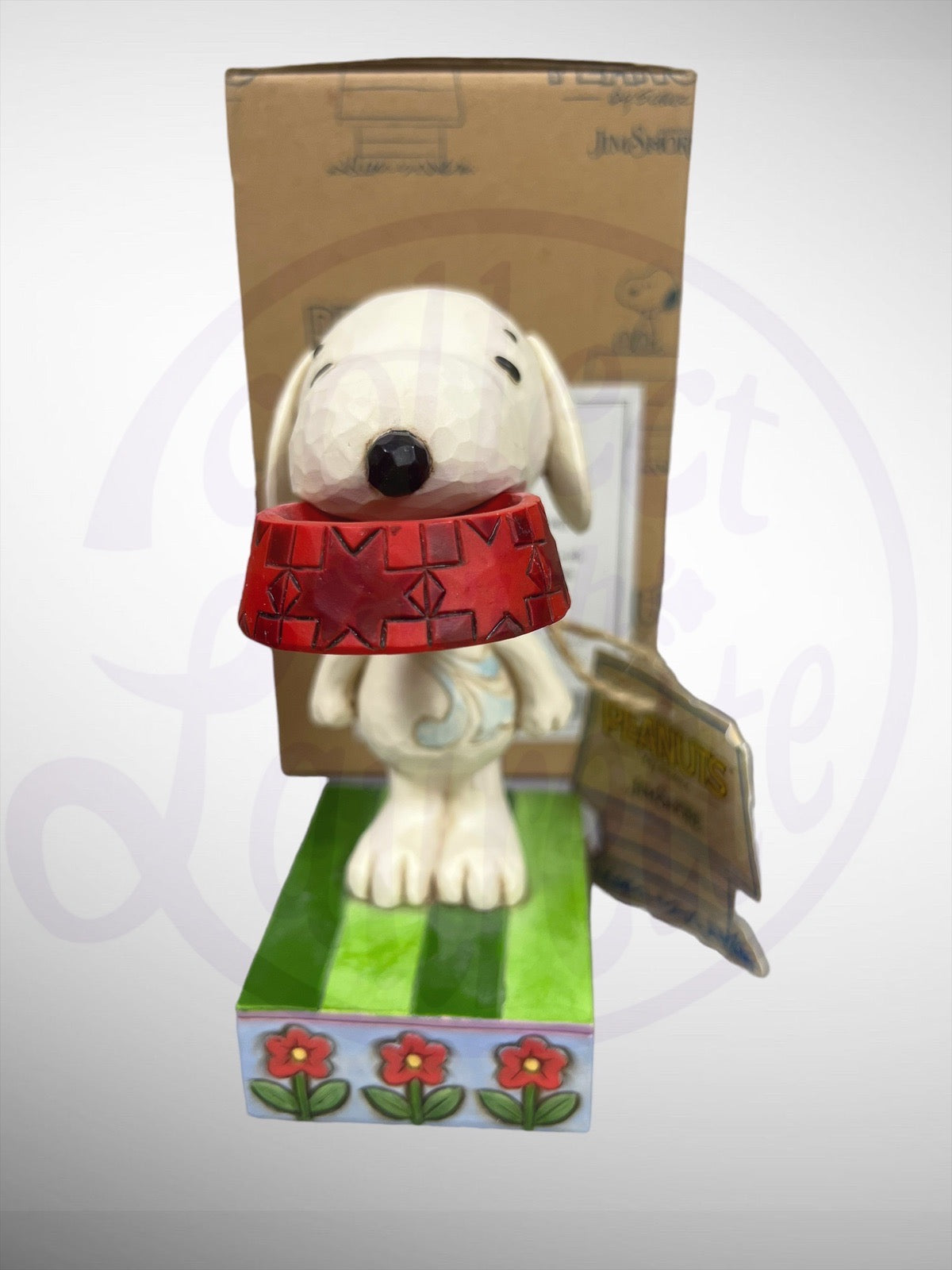 Jim Shore Peanuts - More Food Please Snoopy Figurine