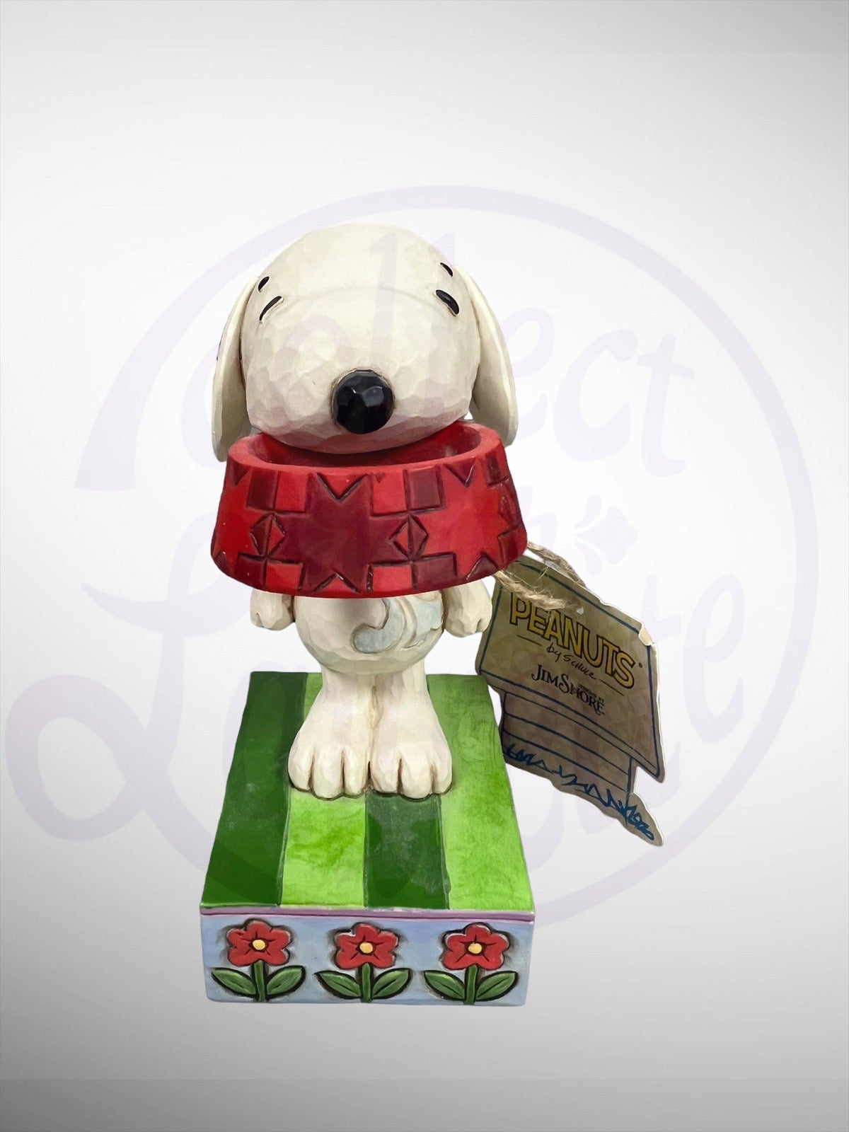 Jim Shore Peanuts - More Food Please Snoopy Figurine