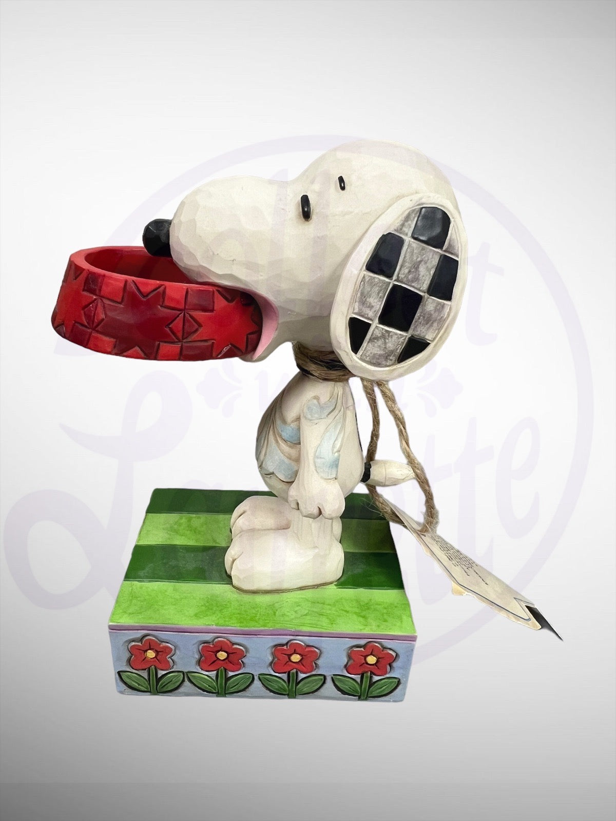 Jim Shore Peanuts - More Food Please Snoopy Figurine