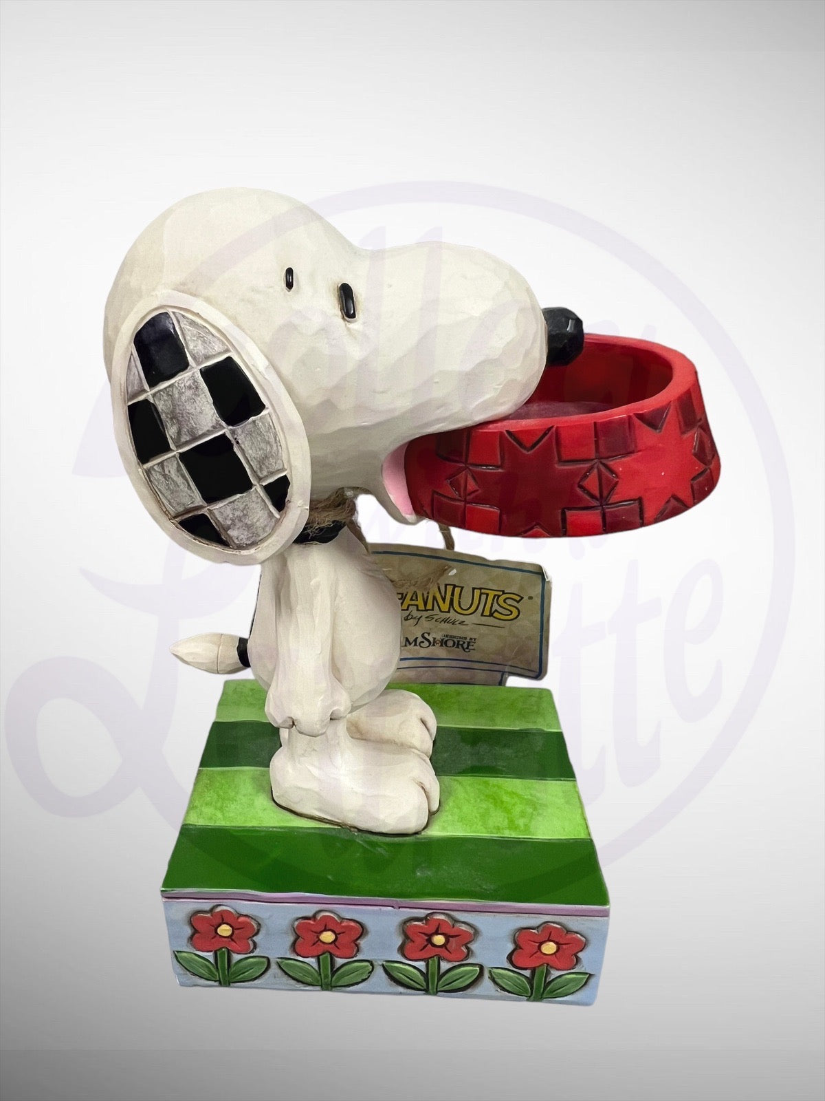 Jim Shore Peanuts - More Food Please Snoopy Figurine