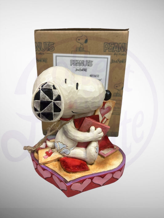 Jim Shore Peanuts - Puppy Love Snoopy Valentine's Day Figurine