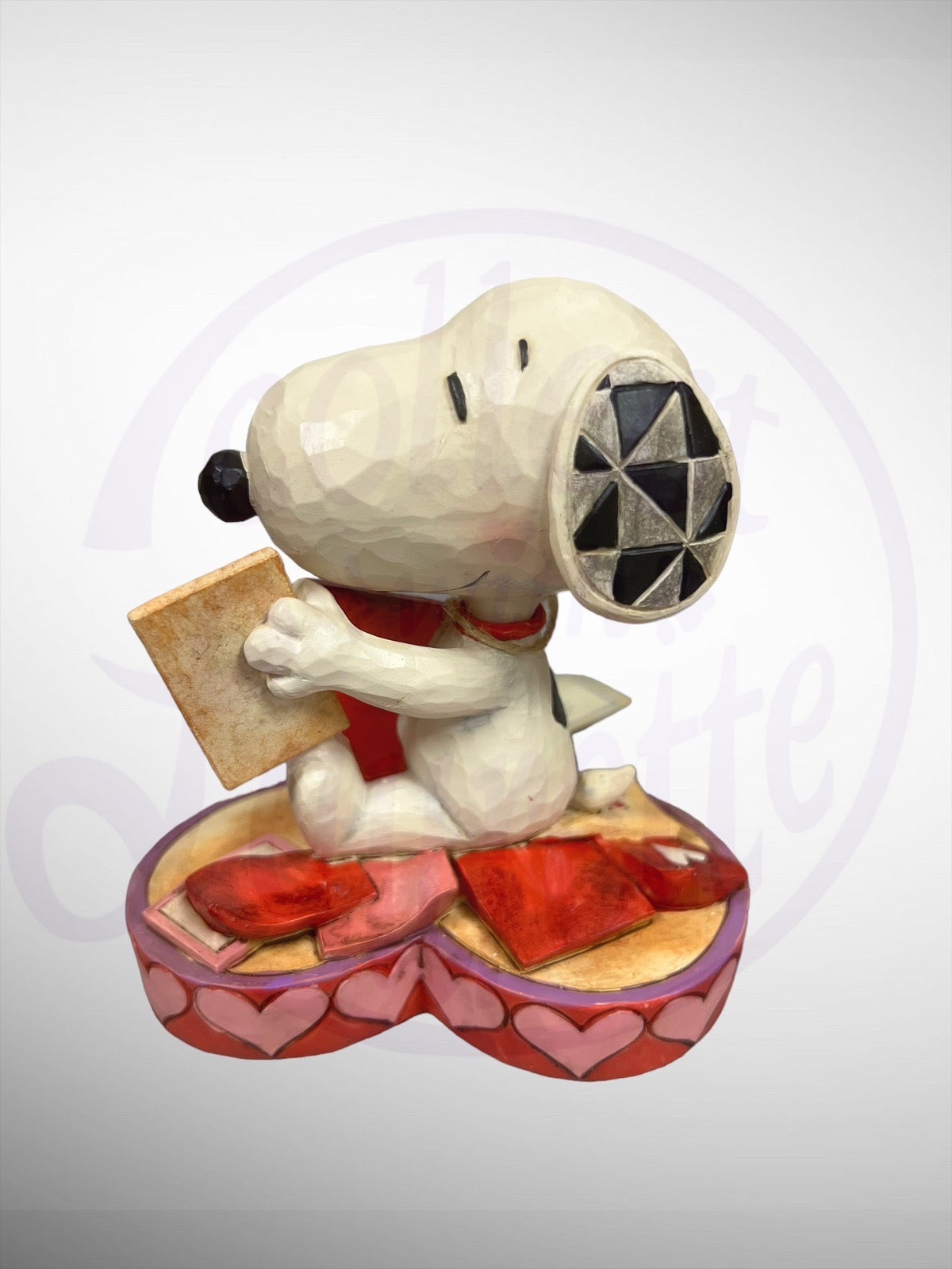 Jim Shore Peanuts - Puppy Love Snoopy Valentine's Day Figurine