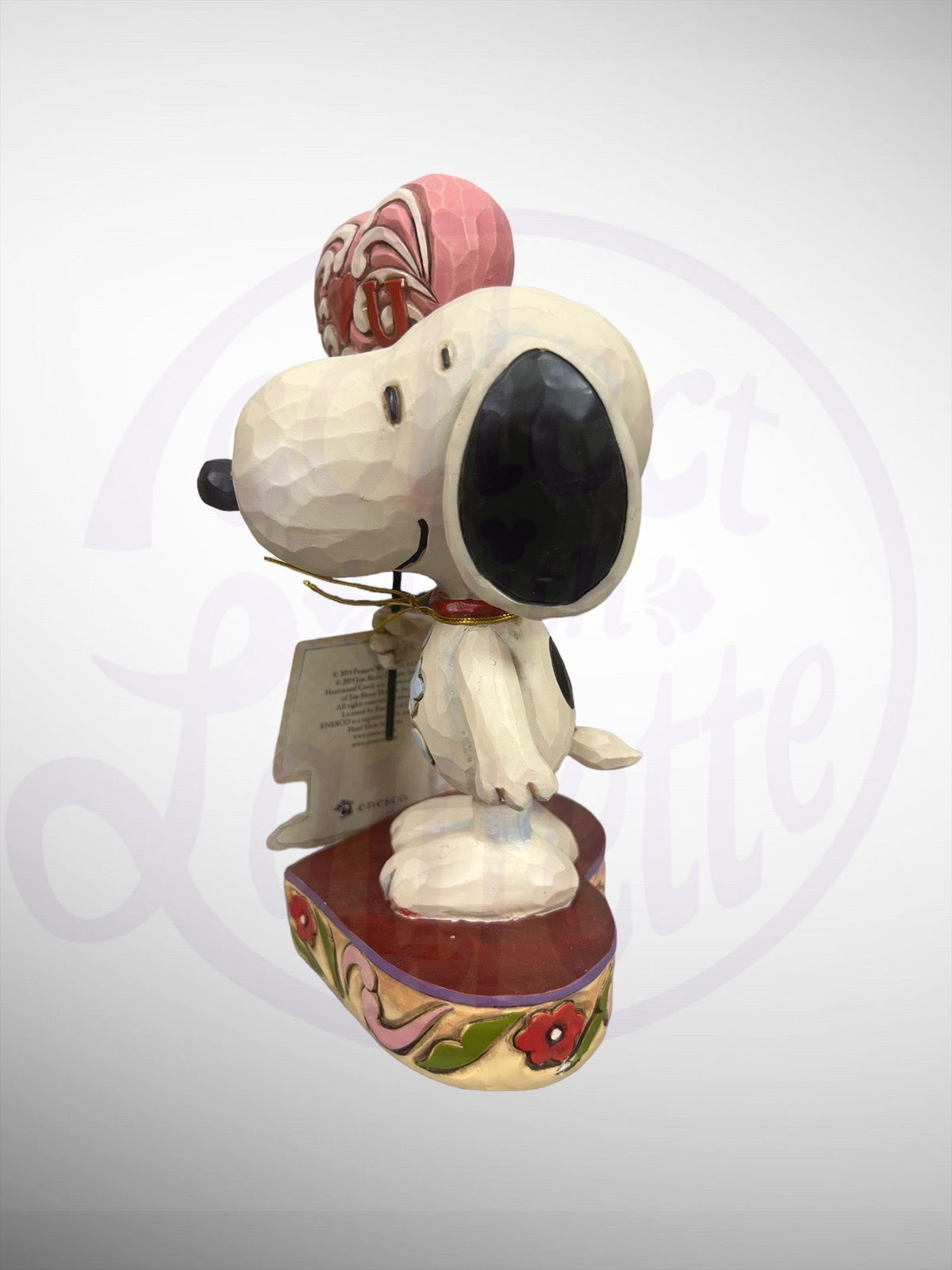 Jim Shore Peanuts - I Heart U Snoopy Balloon Figurine