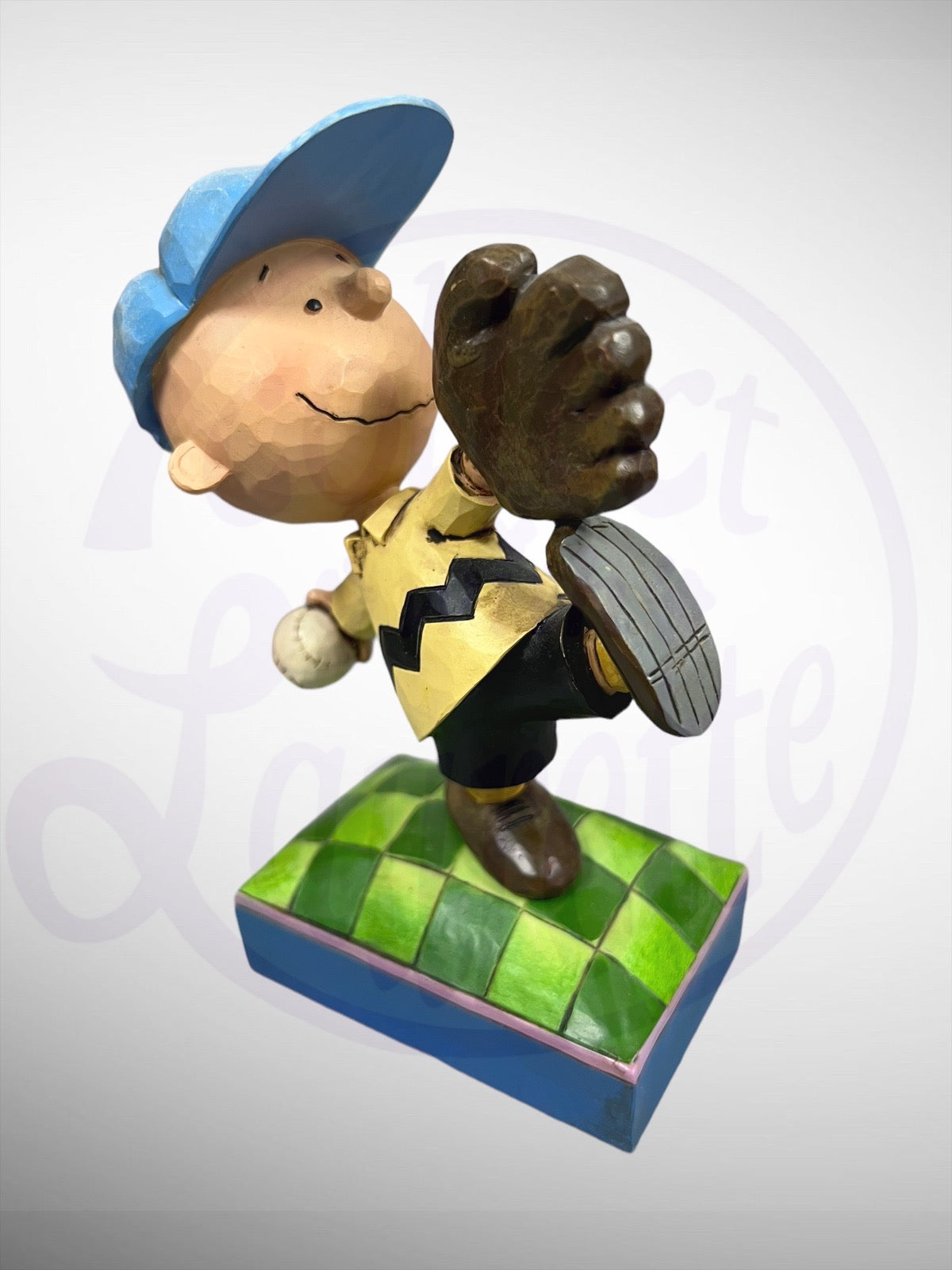 Jim Shore Peanuts - Perfect Pitch Charlie Brown Baseball Figurine