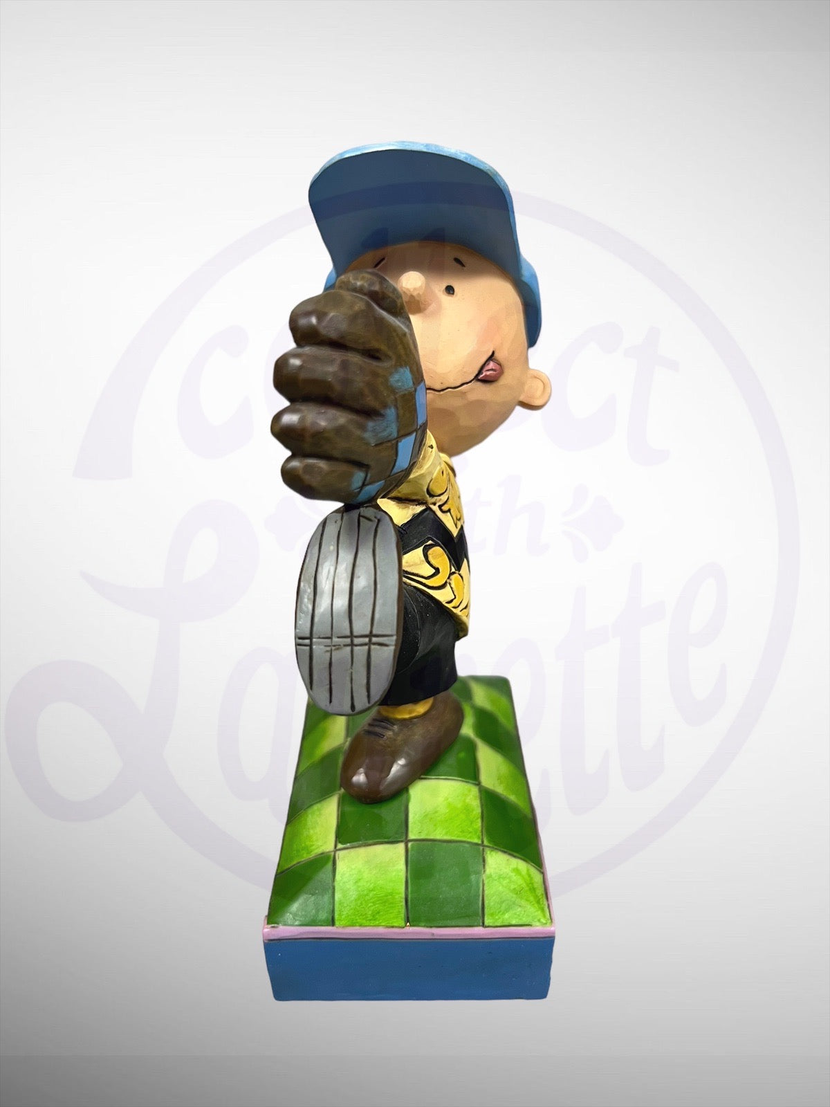 Jim Shore Peanuts - Perfect Pitch Charlie Brown Baseball Figurine