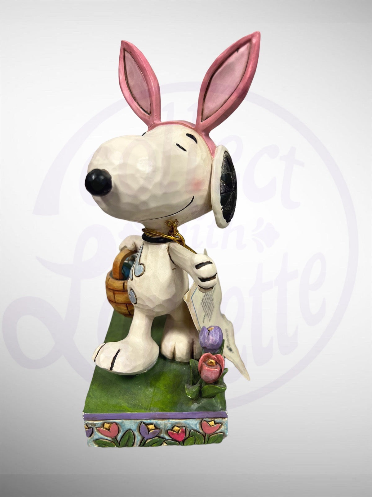 Jim Shore Peanuts - Happy Easter Snoopy Bunny Figurine