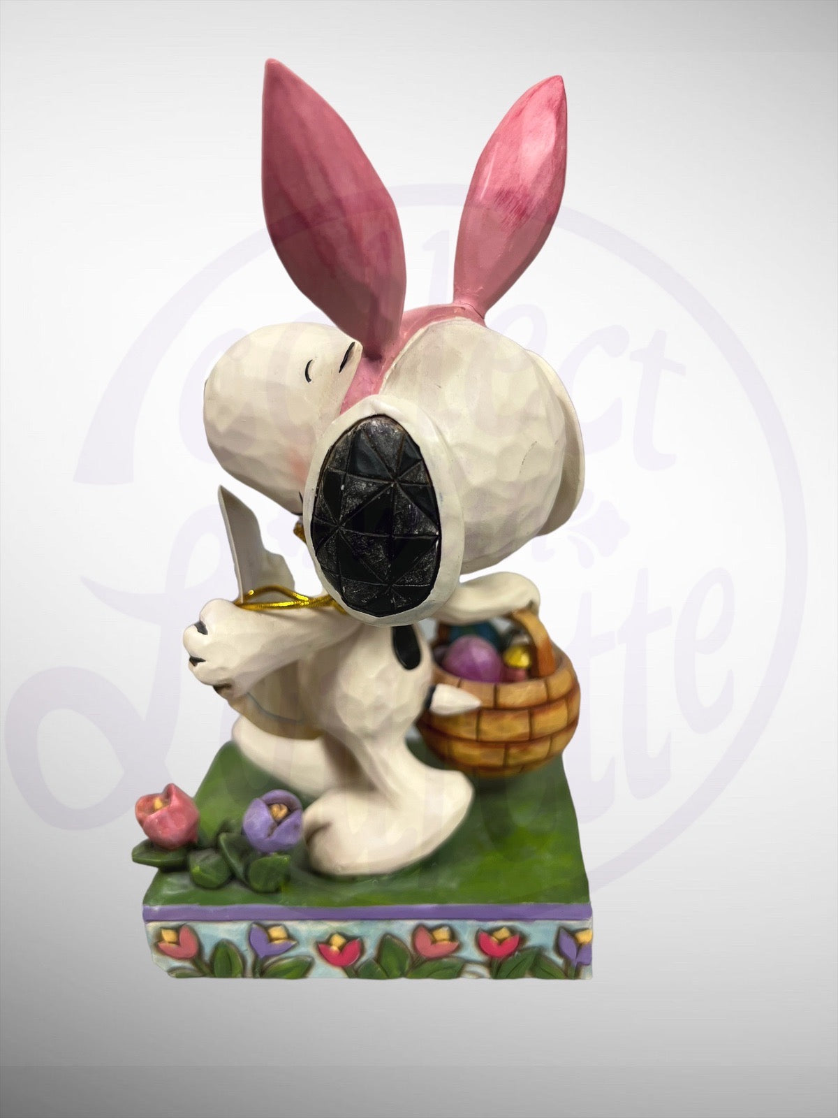 Jim Shore Peanuts - Happy Easter Snoopy Bunny Figurine