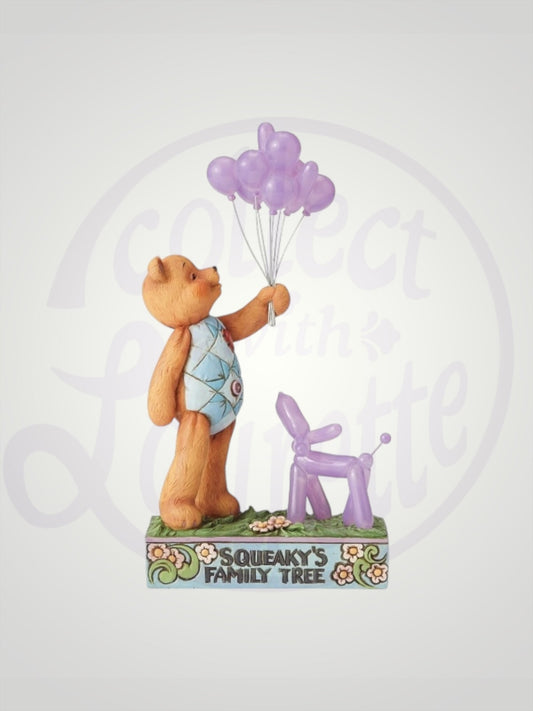 Jim Shore Button and Squeaky - Squeaky's Family Tree Figurine