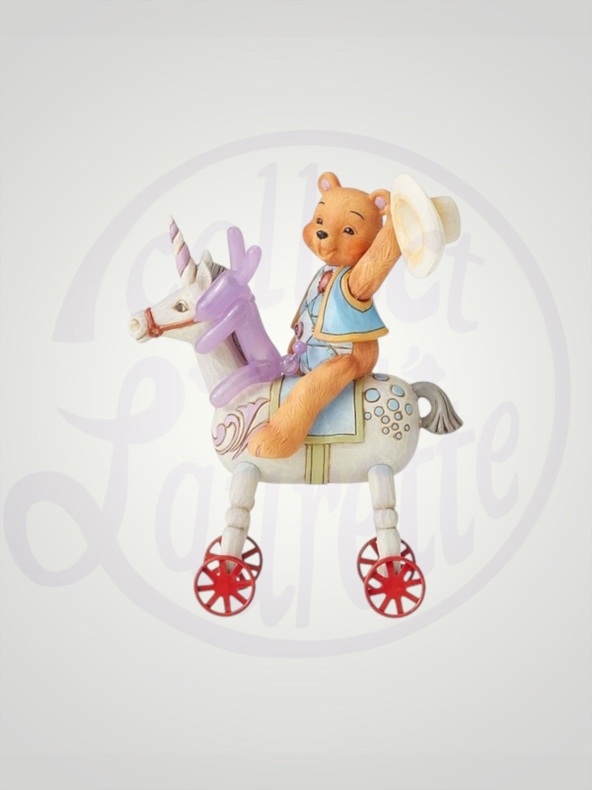 Jim Shore Button and Squeaky - Heigh Ho Squeaky! Figurine