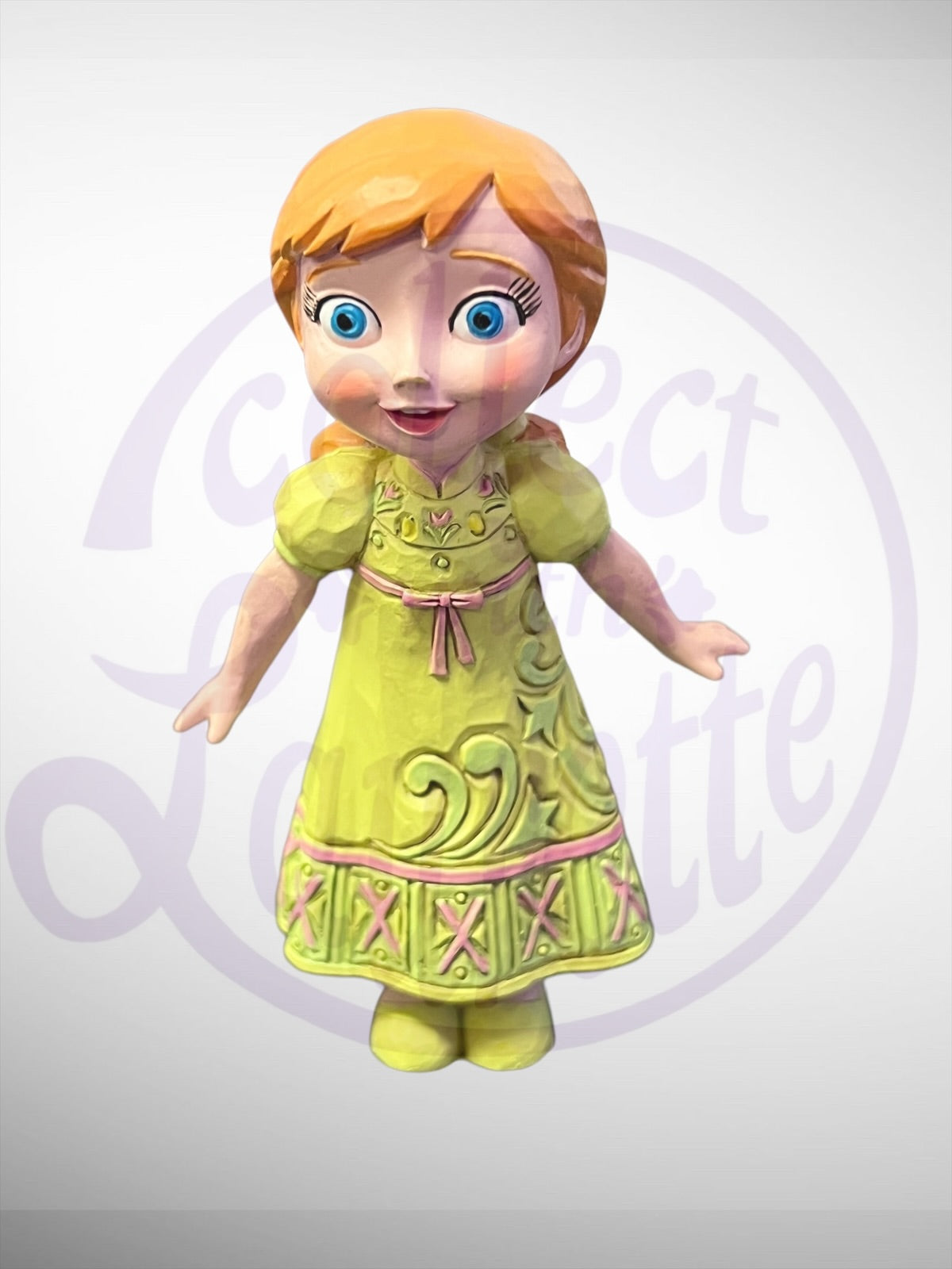 Jim Shore Disney Traditions - Young Anna Frozen Mini Figurine (No Box)