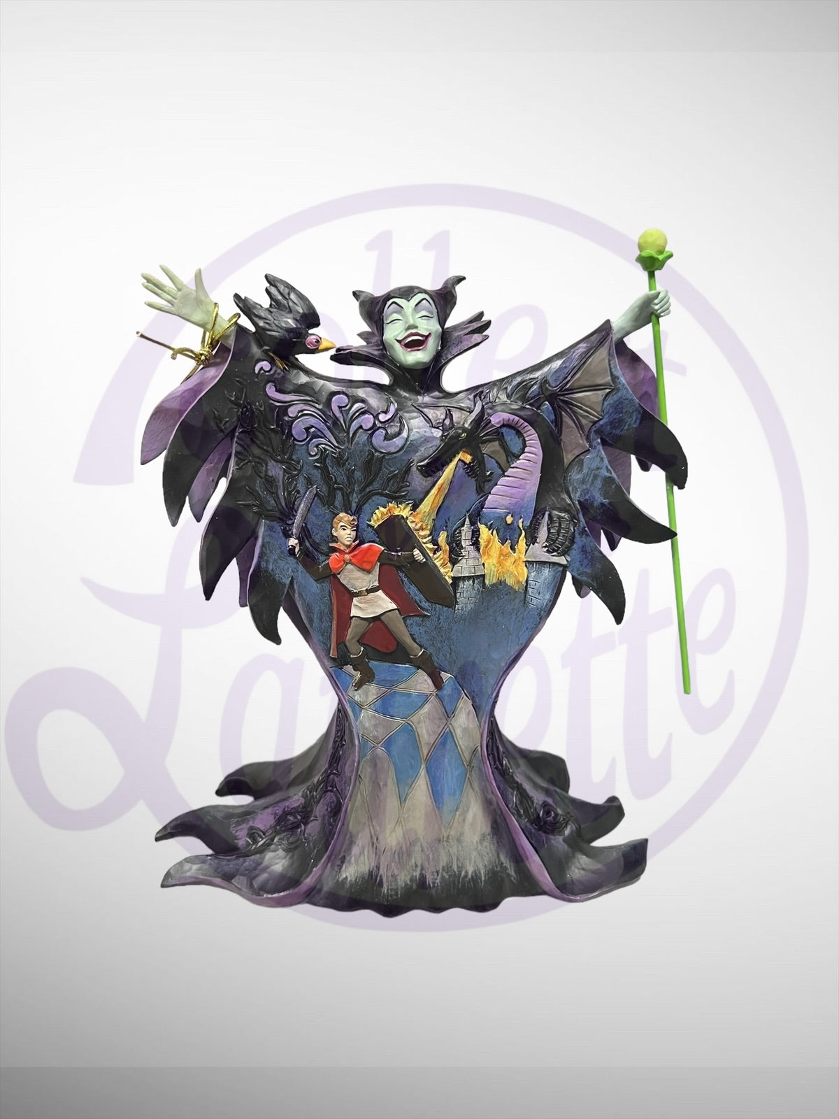 Jim Shore Disney Traditions - Malevolent Madness Maleficent Figurine