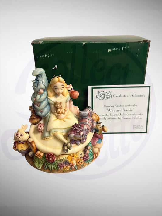 Harmony Kingdom Box - Disney Alice and Friends Figurine No Pin In Box