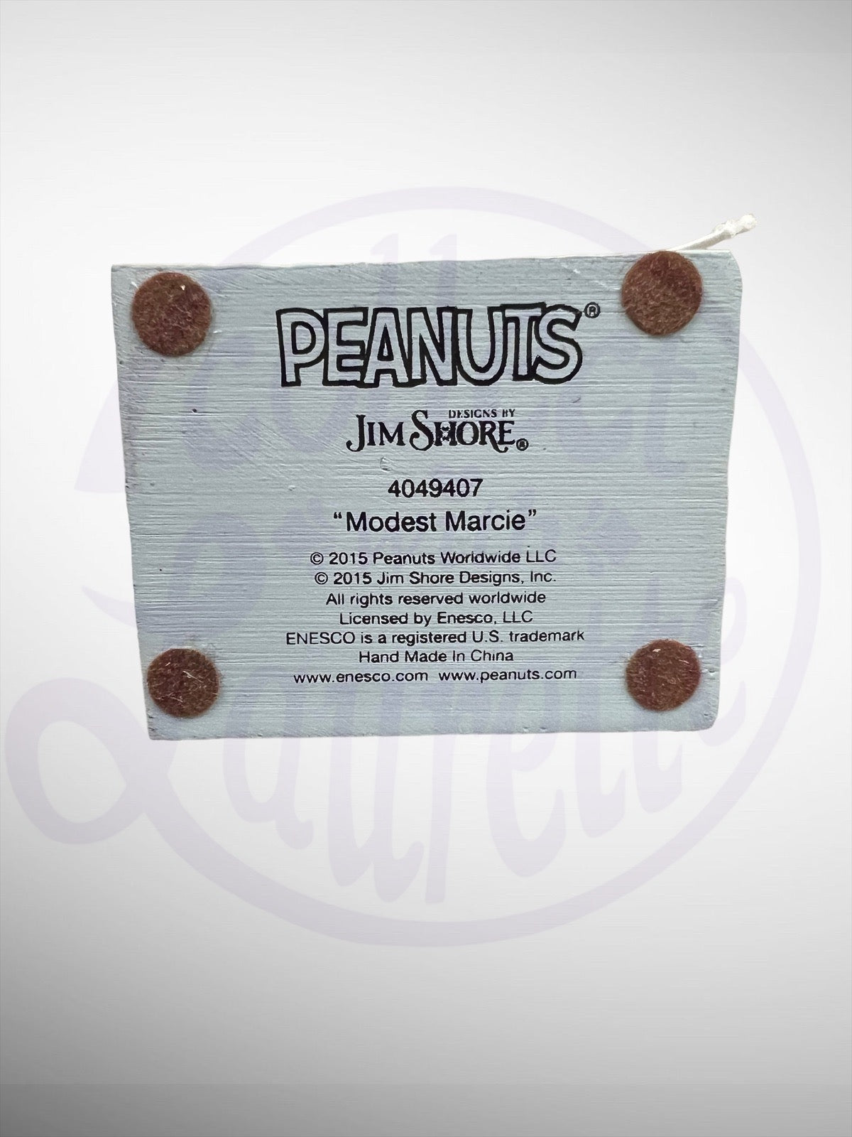 Jim Shore Peanuts - Modest Marcie Personality Pose Figurine