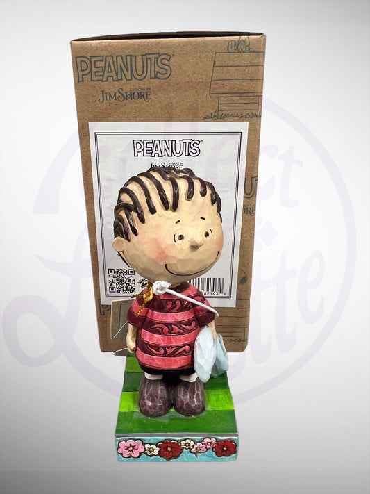 Jim Shore Peanuts - Loyal Linus Personality Pose Figurine