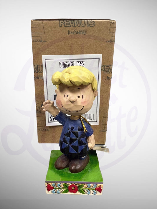 Jim Shore Peanuts - Piano Prodigy Schroeder Personality Pose Figurine