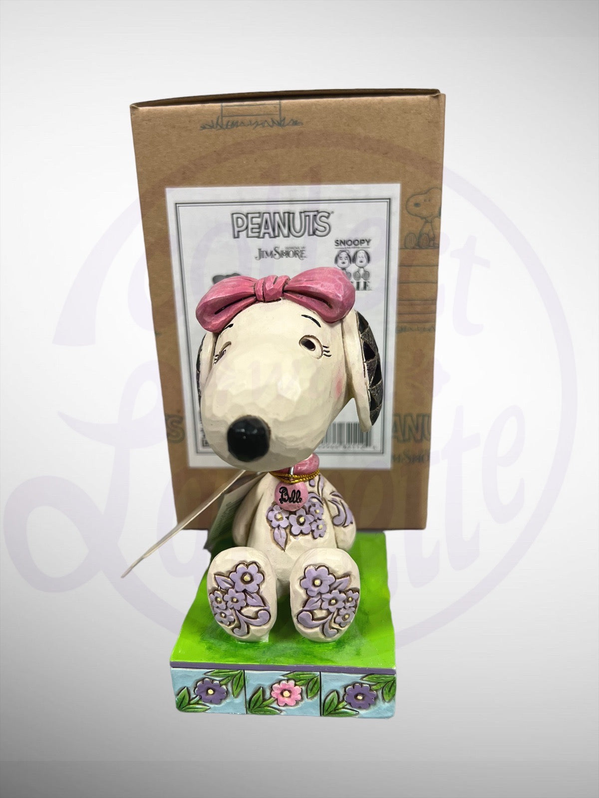 Jim Shore Peanuts - Snoopy's Sister Belle Personality Pose Figurine