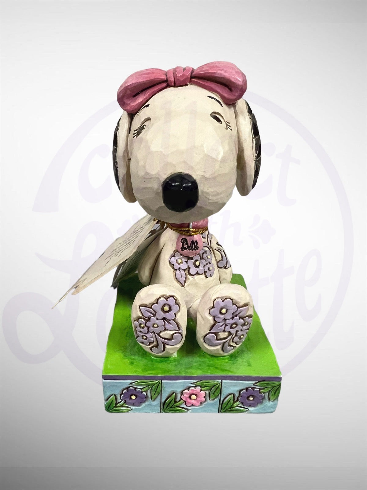 Jim Shore Peanuts - Snoopy's Sister Belle Personality Pose Figurine