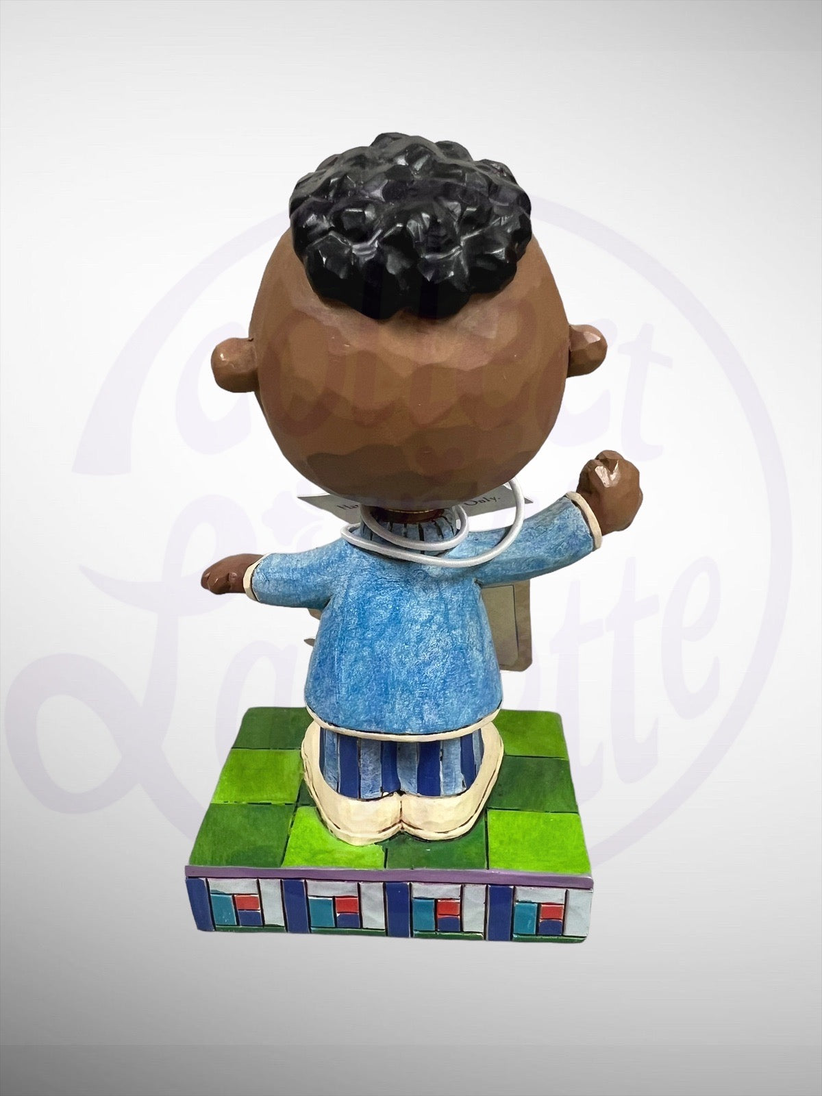 Jim Shore Peanuts - Friendly Franklin Personality Pose Figurine