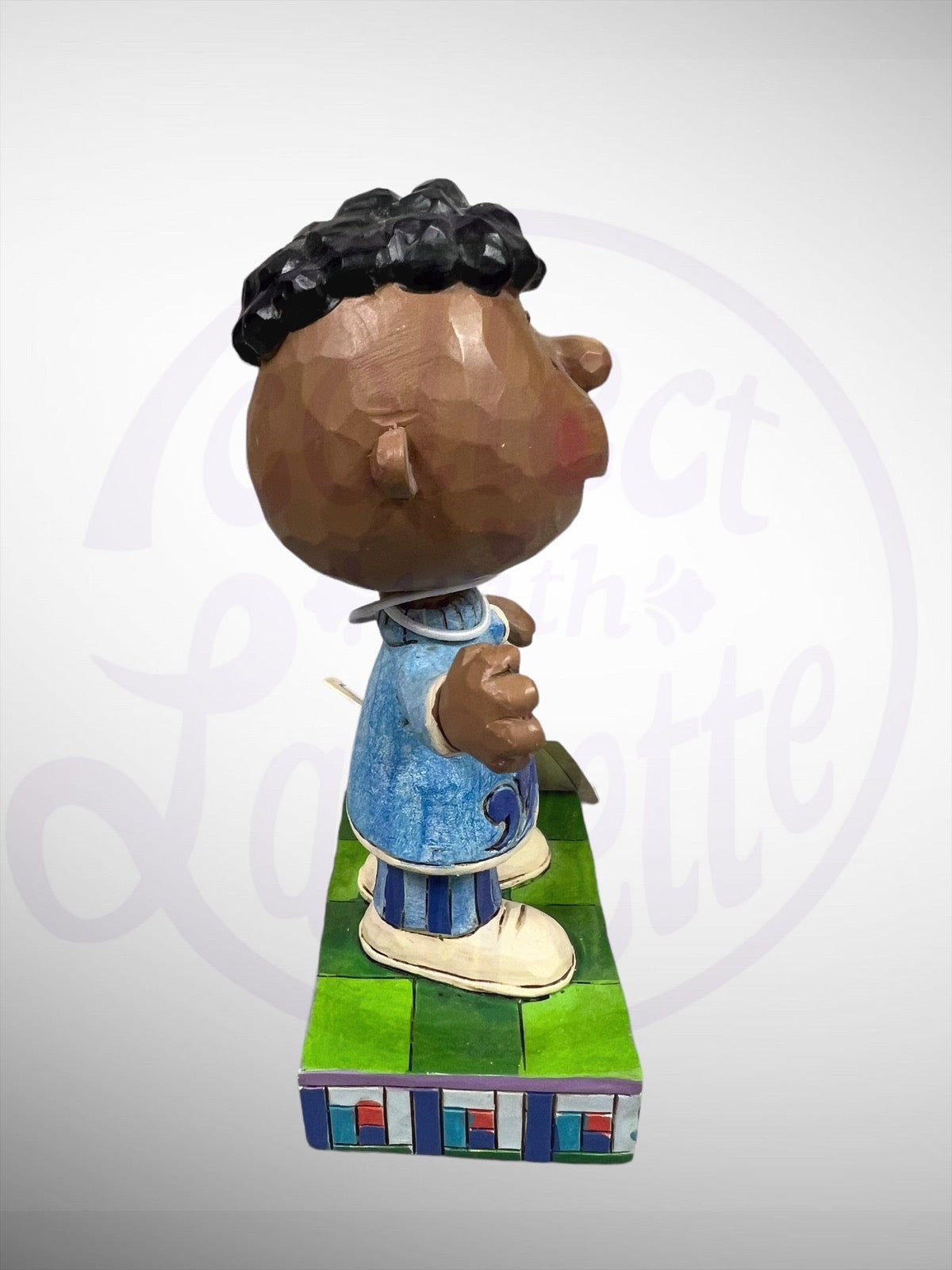 Jim Shore Peanuts - Friendly Franklin Personality Pose Figurine