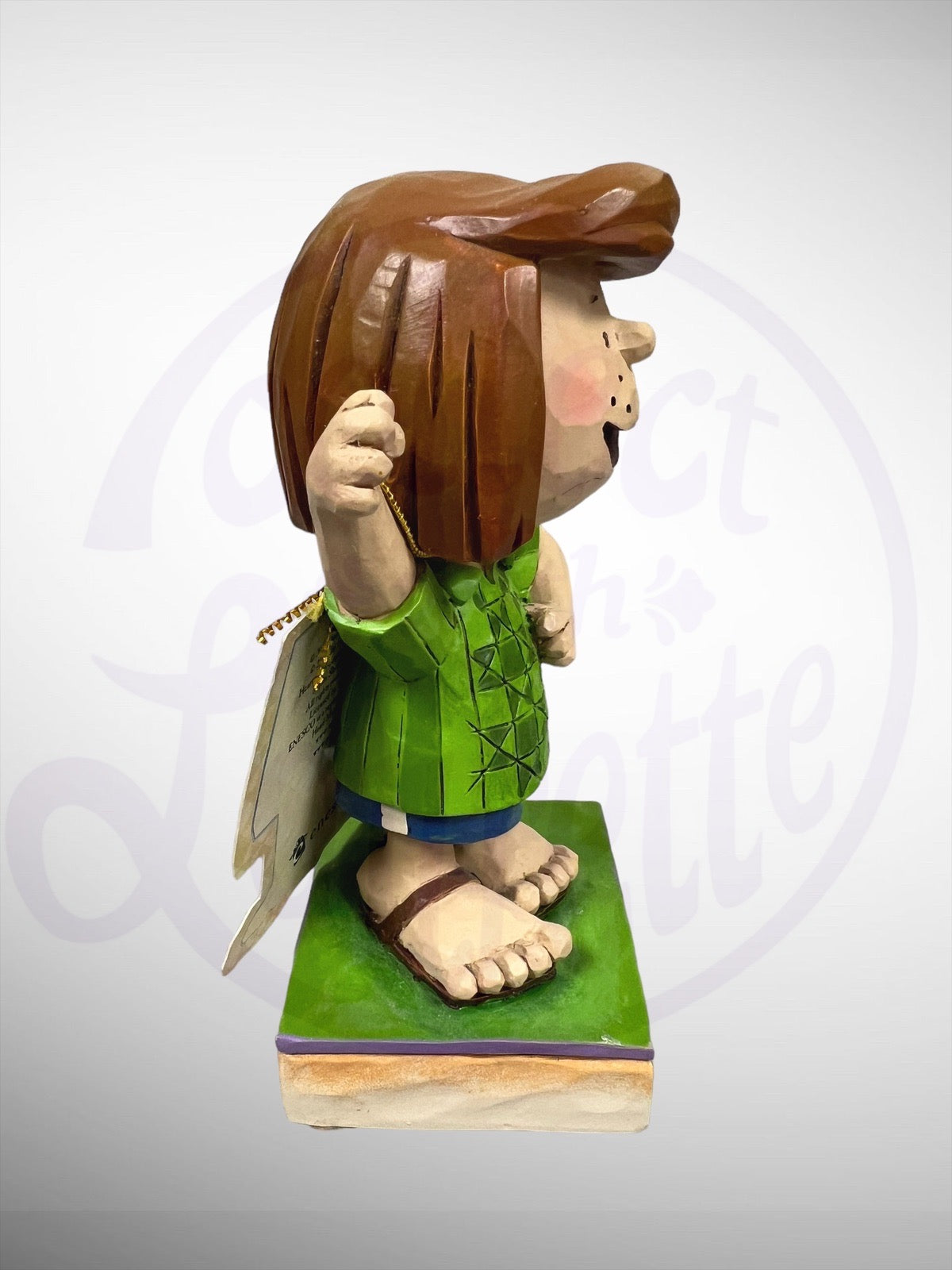 Jim Shore Peanuts - Fun Friend Peppermint Patty Personality Pose Figurine