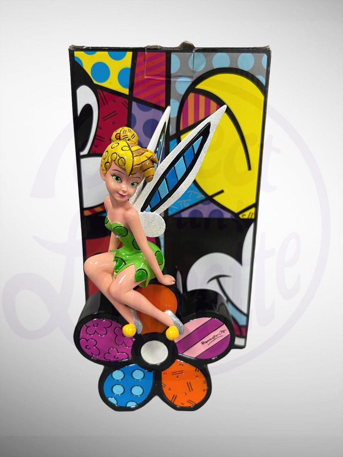 Disney by Britto Collection - Tinker Bell on Flower Figurine