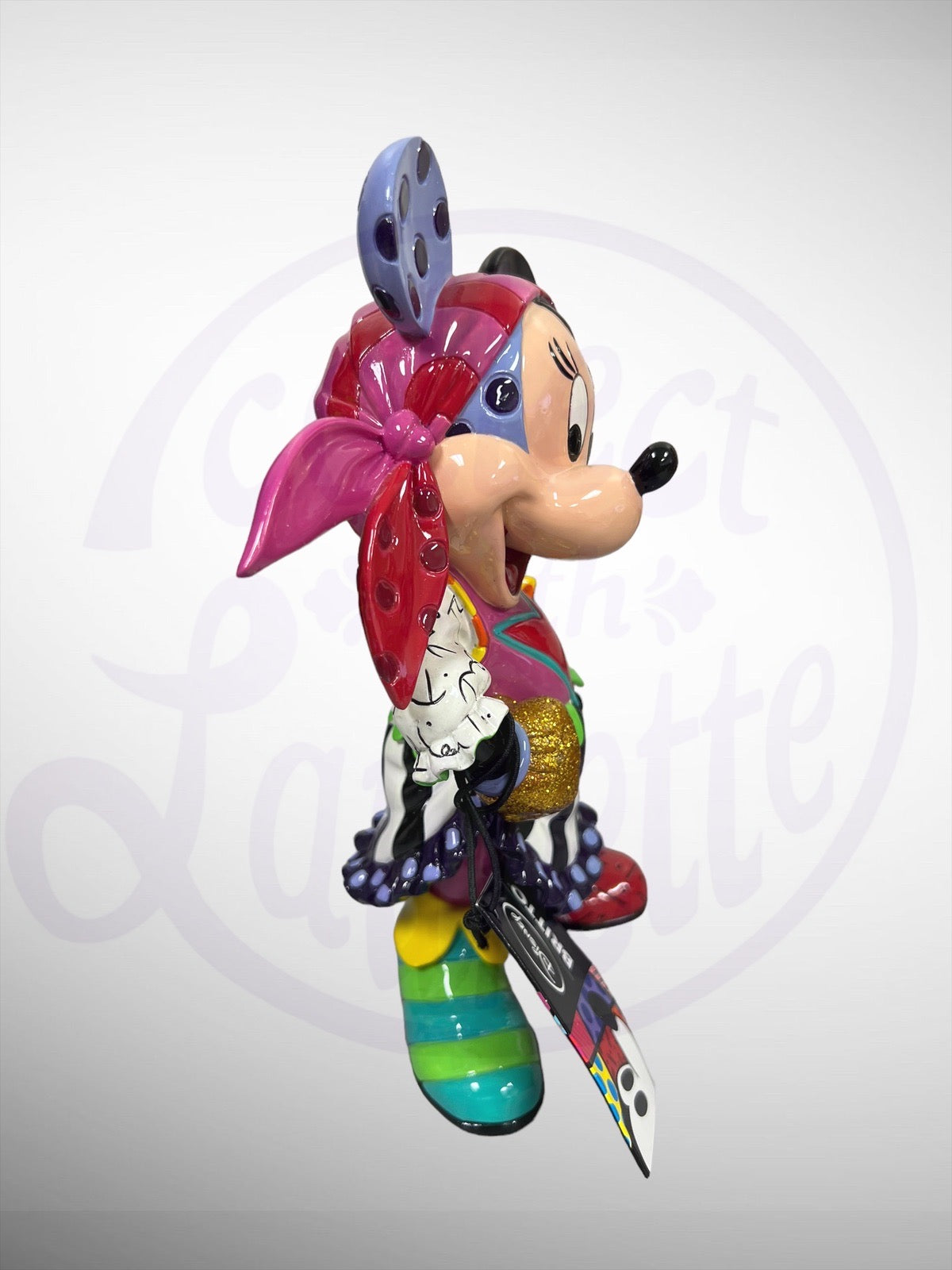 Britto Minifigurine Minnie Qui Rêve - Figurine Décorative Disney