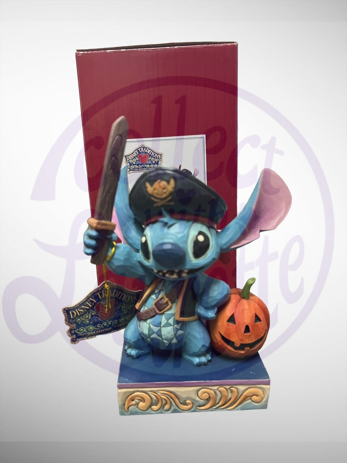 Jim Shore Disney Traditions - Lovable Buccaneer Stitch Halloween Figurine