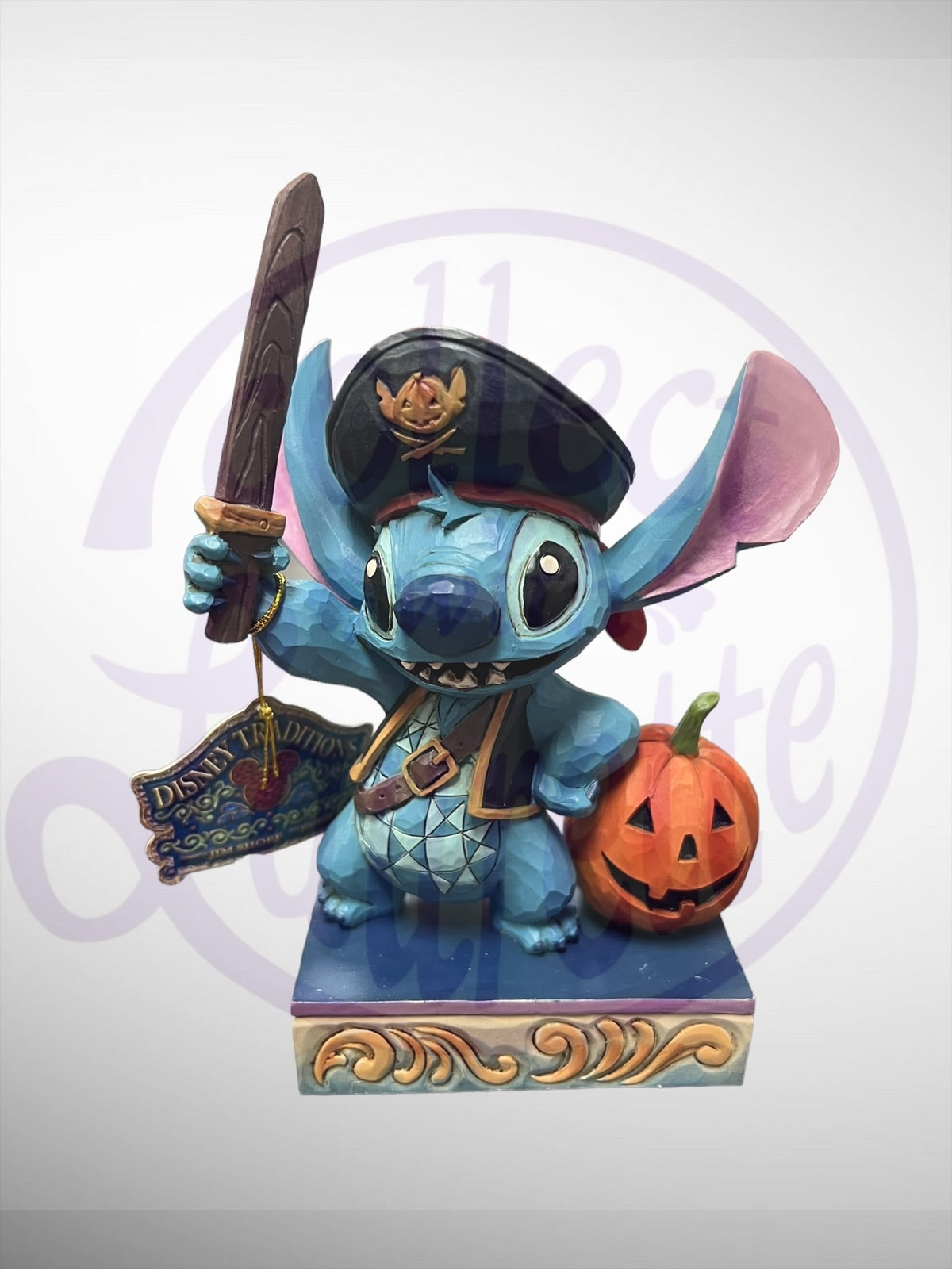 Jim Shore Disney Traditions - Lovable Buccaneer Stitch Halloween Figurine