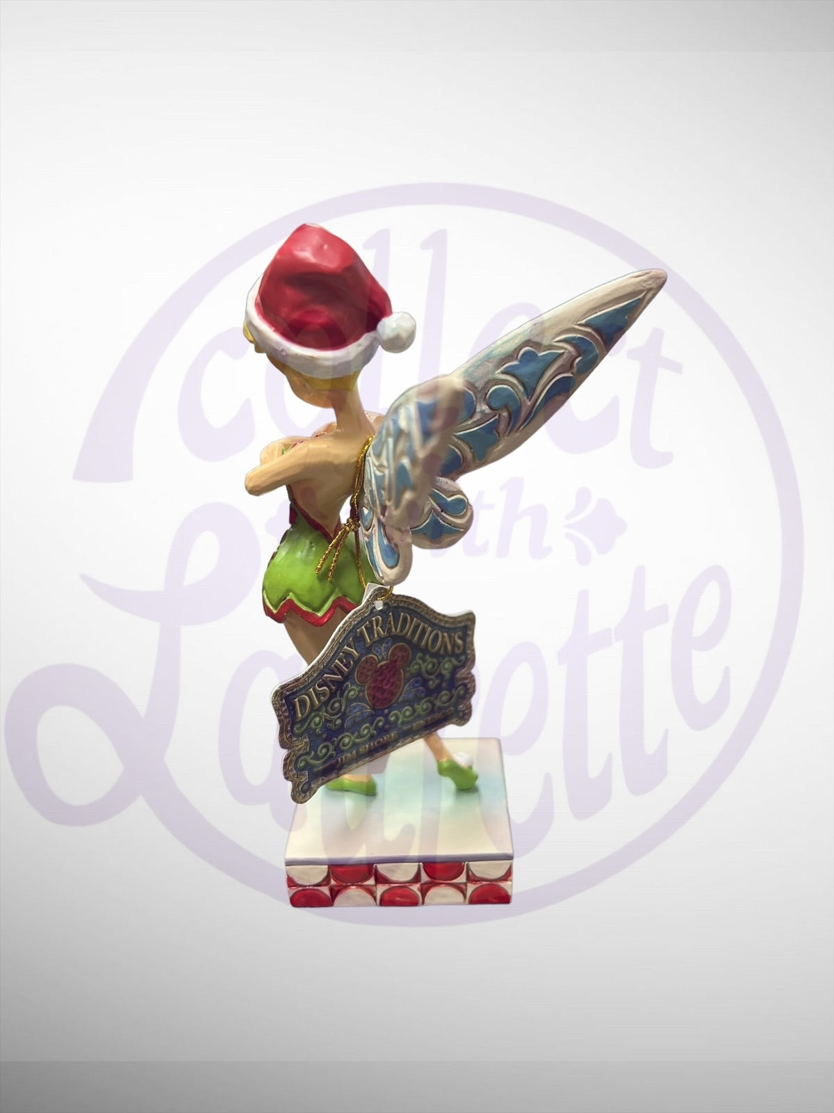 Jim Shore Disney Traditions - Cheeky Christmas Pixie Tinker Bell Personality Pose Figurine