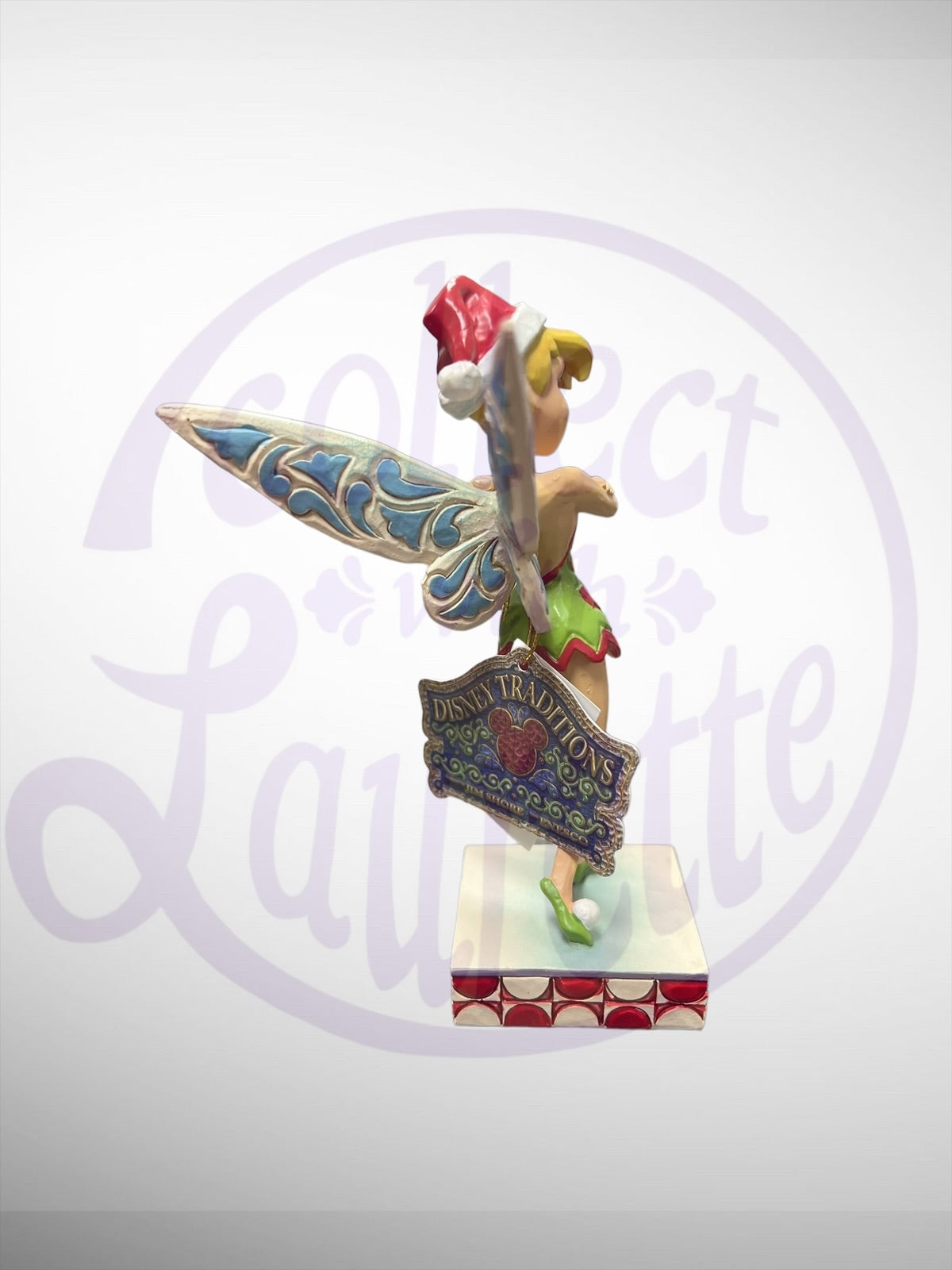 Jim Shore Disney Traditions - Cheeky Christmas Pixie Tinker Bell Personality Pose Figurine