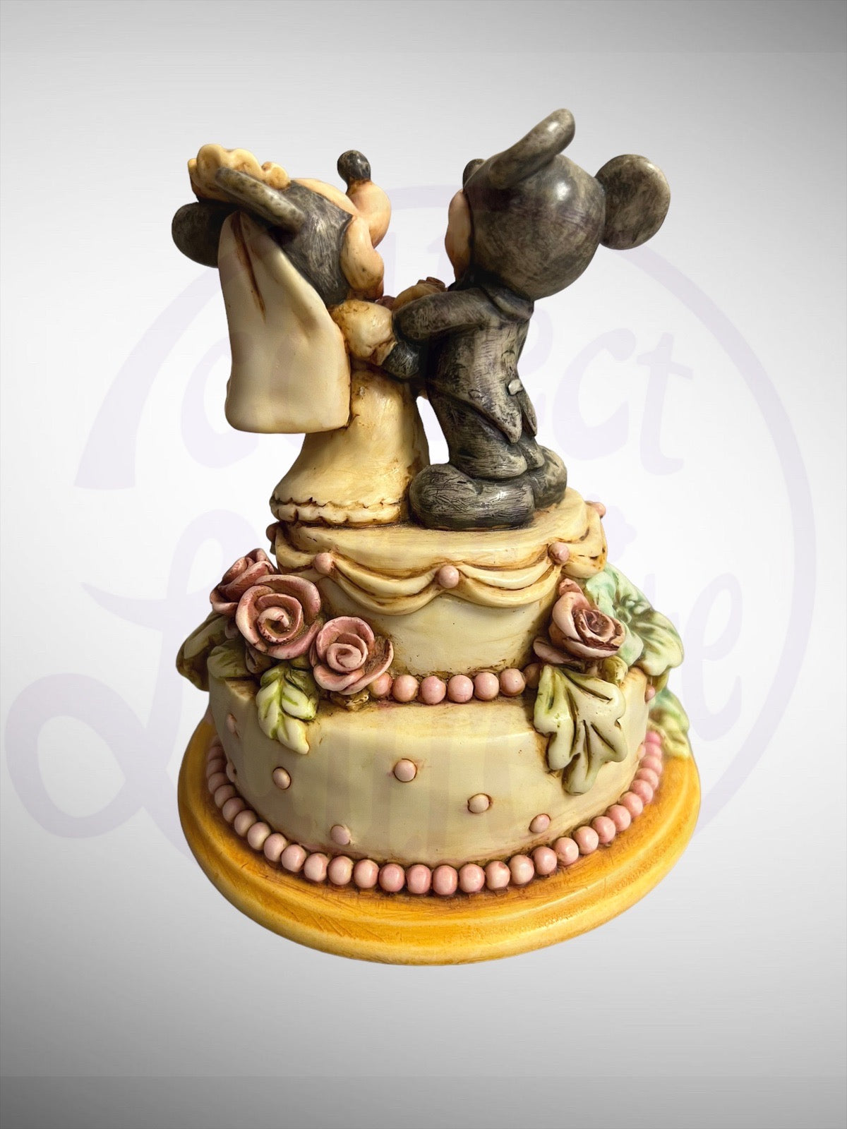 Harmony Kingdom Box - Disney Fairy Tale Wedding Mickey Minnie Figurine No Box