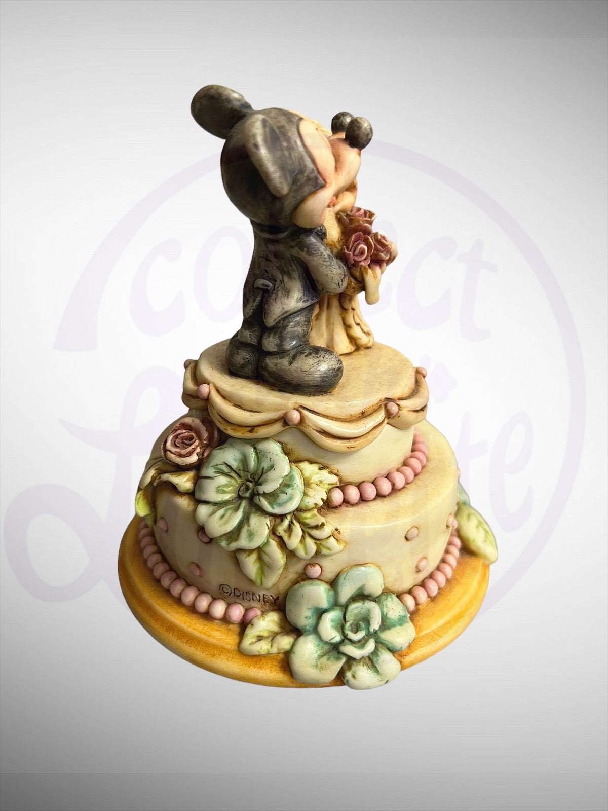 Harmony Kingdom Box - Disney Fairy Tale Wedding Mickey Minnie Figurine No Box