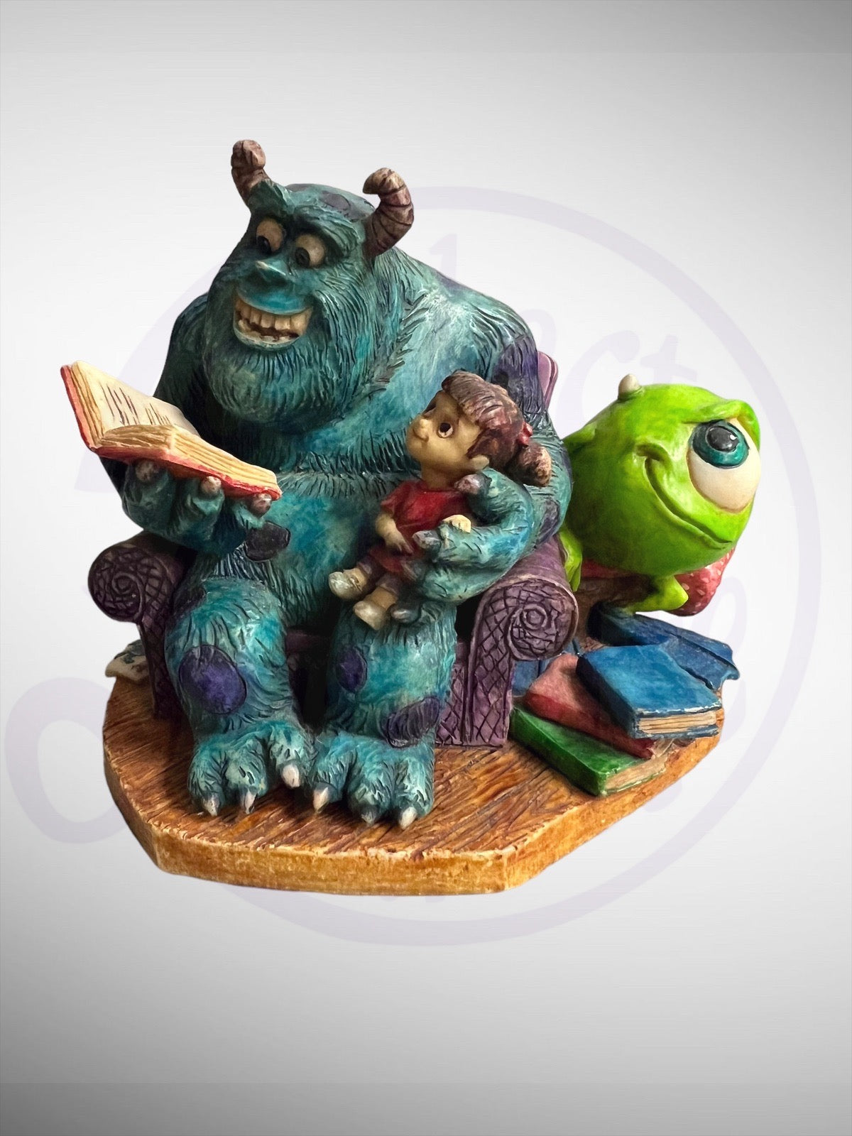 Harmony Kingdom Box - Disney PIXAR Story Time for Boo Monsters Inc Figurine No Box