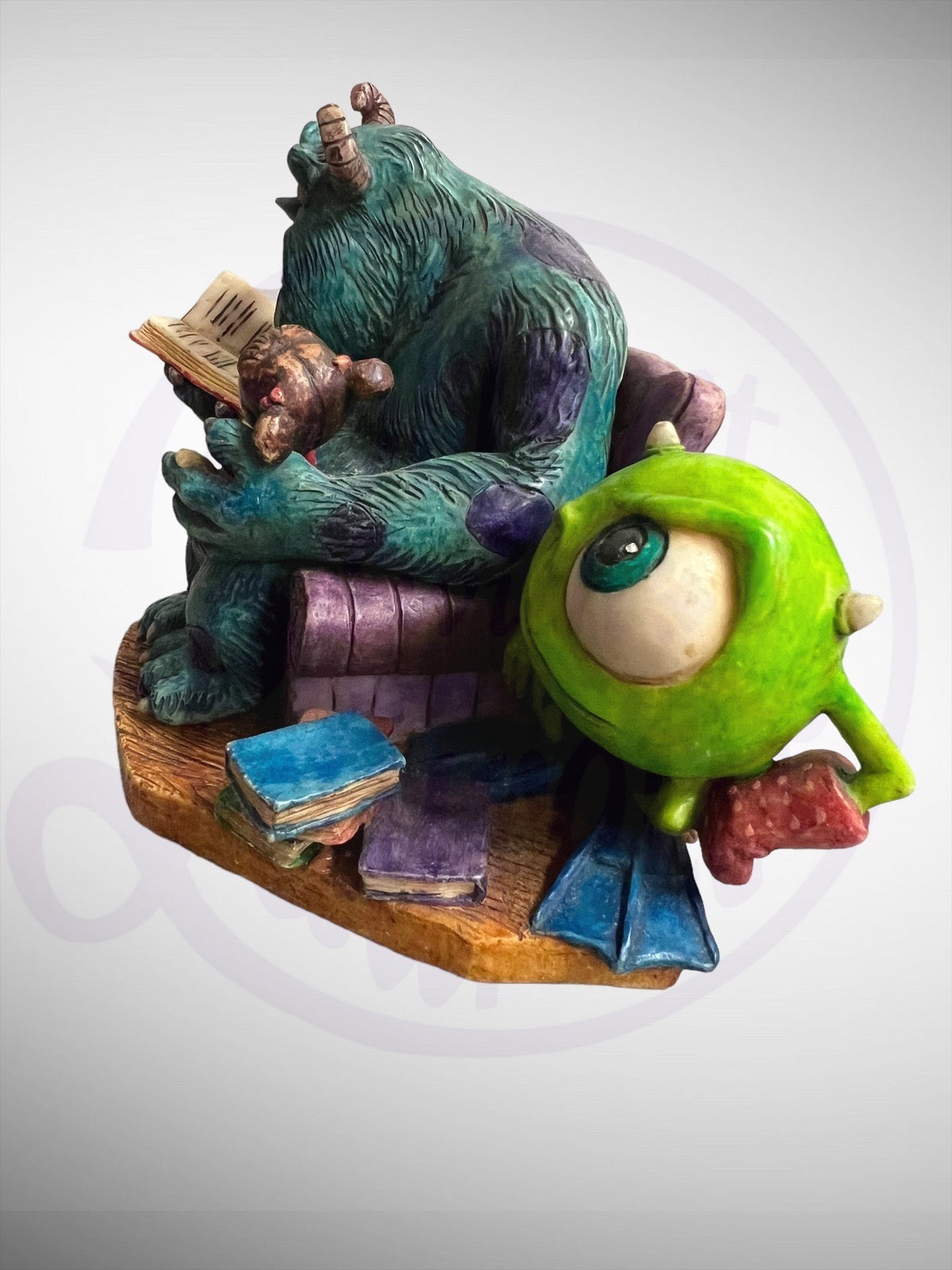 Harmony Kingdom Box - Disney PIXAR Story Time for Boo Monsters Inc Figurine No Box