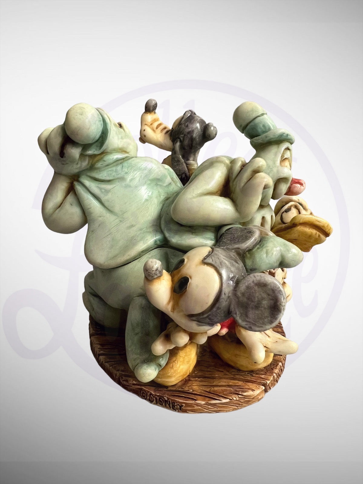 Harmony Kingdom Box - Disney Ghost Chasers Mickey Donald Goofy Figurine No Box