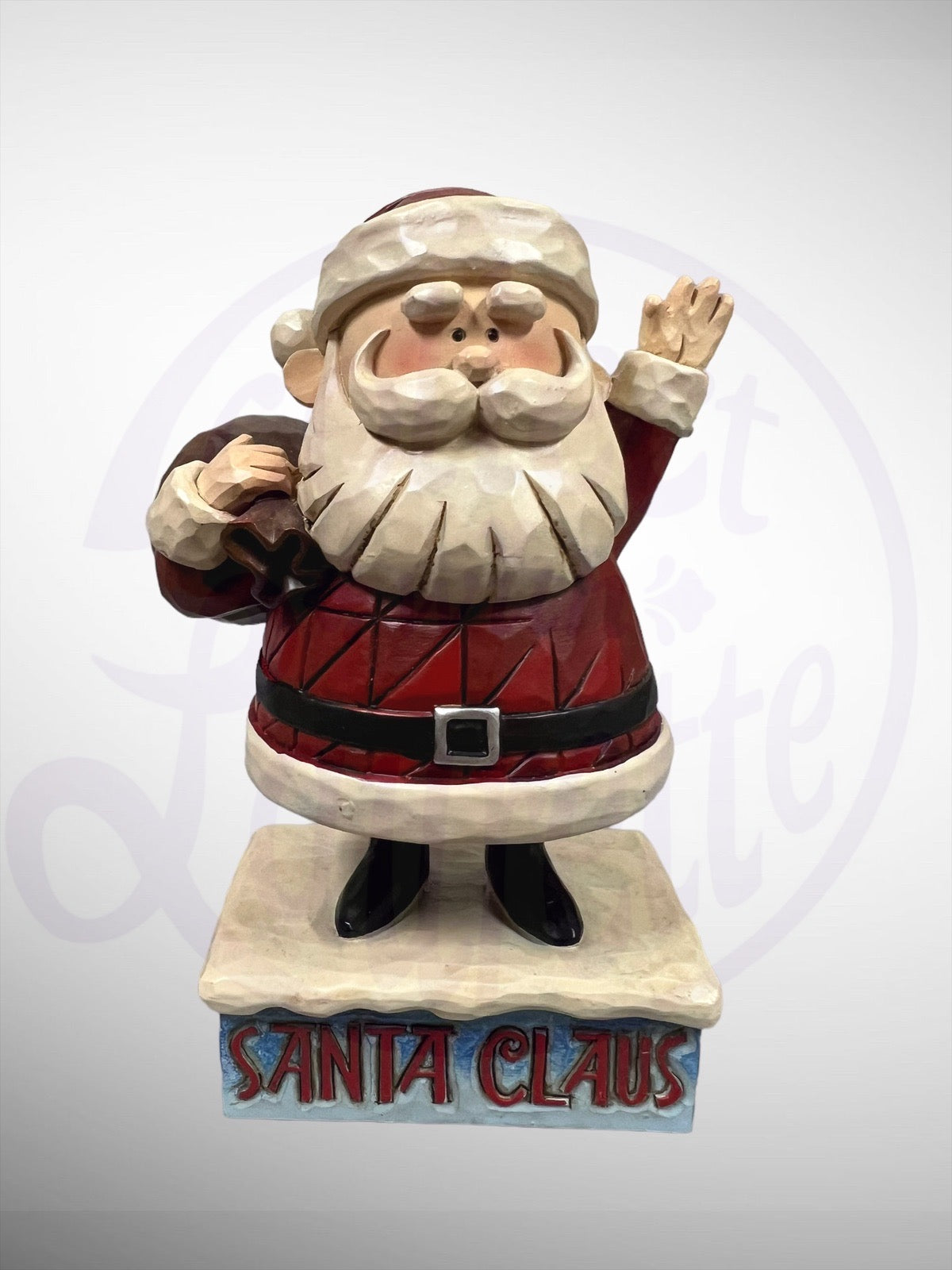 Jim Shore Rudolph Traditions - Santa Claus Figurine