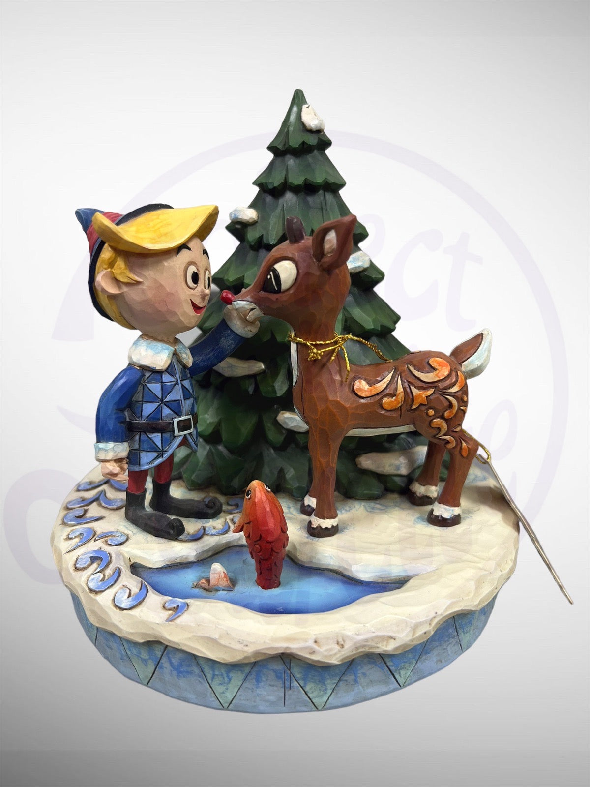 Jim Shore Rudolph Traditions - Rudolph & Hermey Figurine