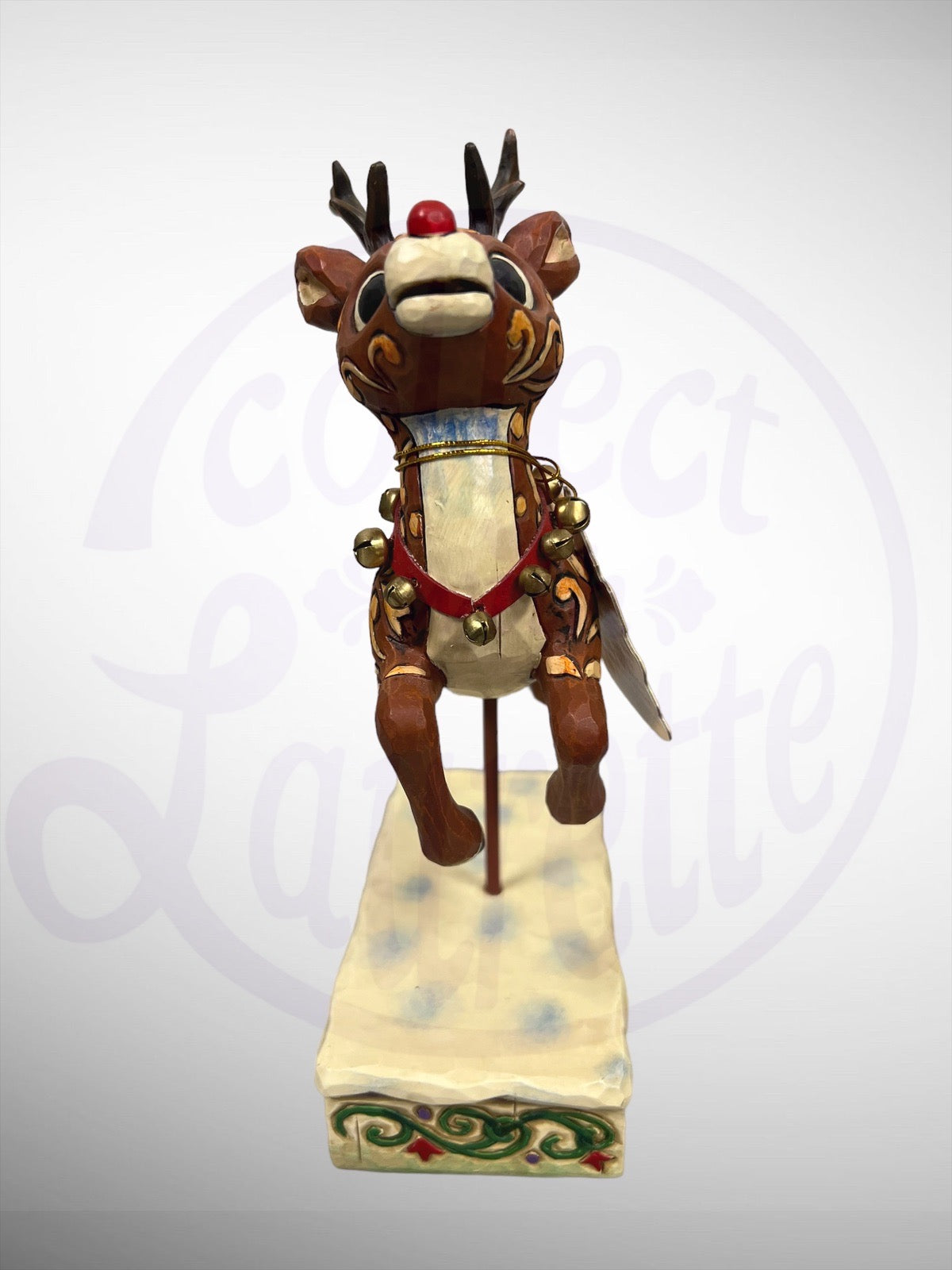 Jim Shore Rudolph Traditions - Rudolph the Red-Nosed Riendeer flying Figurine