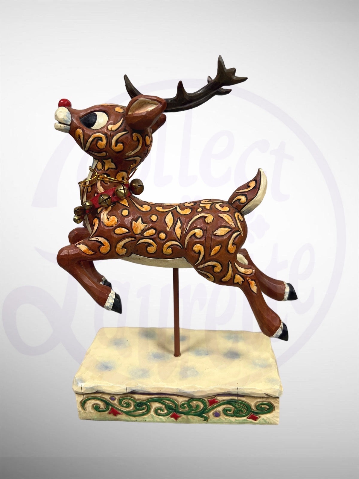 Jim Shore Rudolph Traditions - Rudolph the Red-Nosed Riendeer flying Figurine