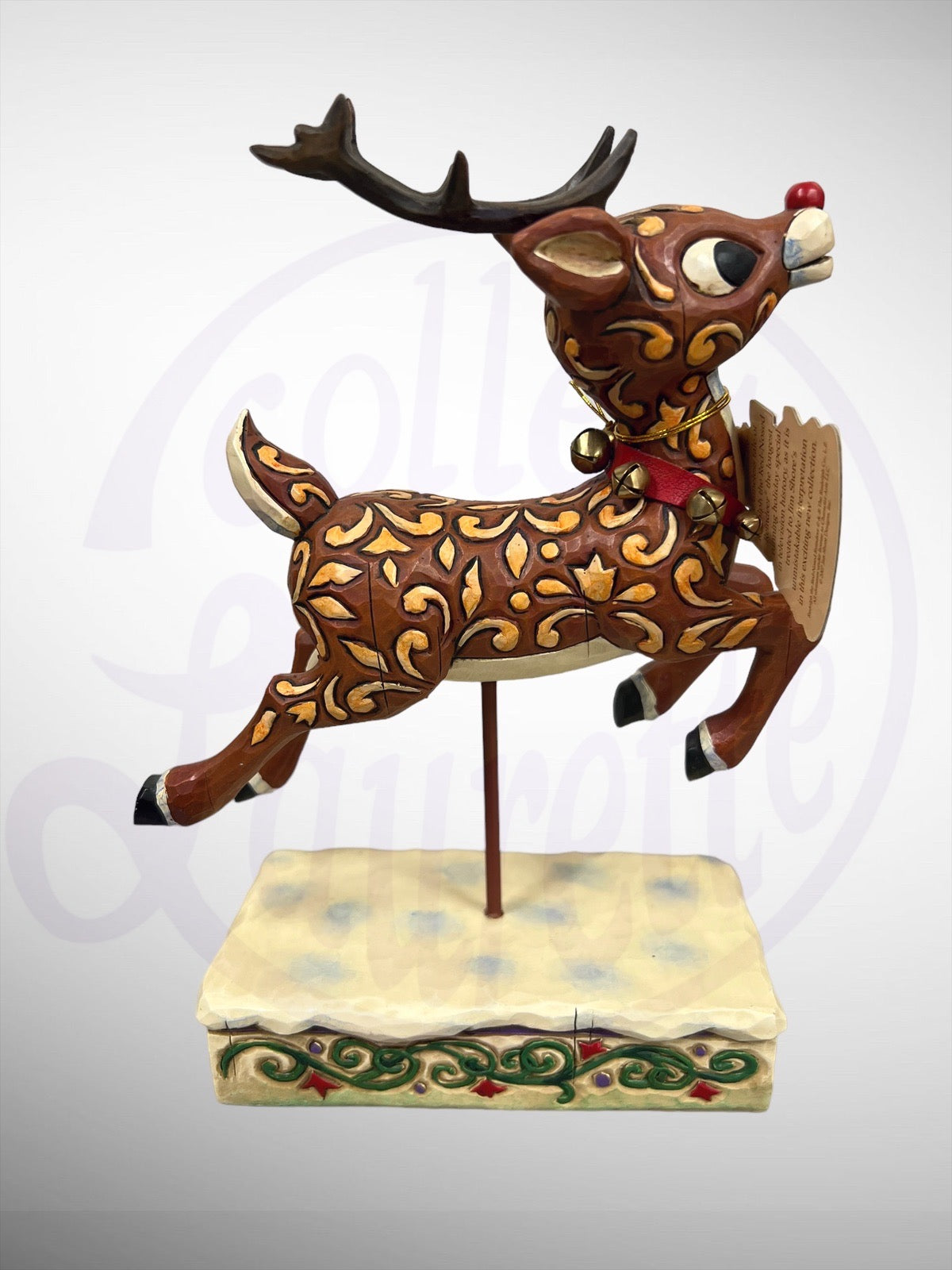 Jim Shore Rudolph Traditions - Rudolph the Red-Nosed Riendeer flying Figurine